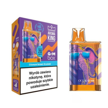 Aroma King GEM BOX – Berry Peach – 700 puffs 20mg