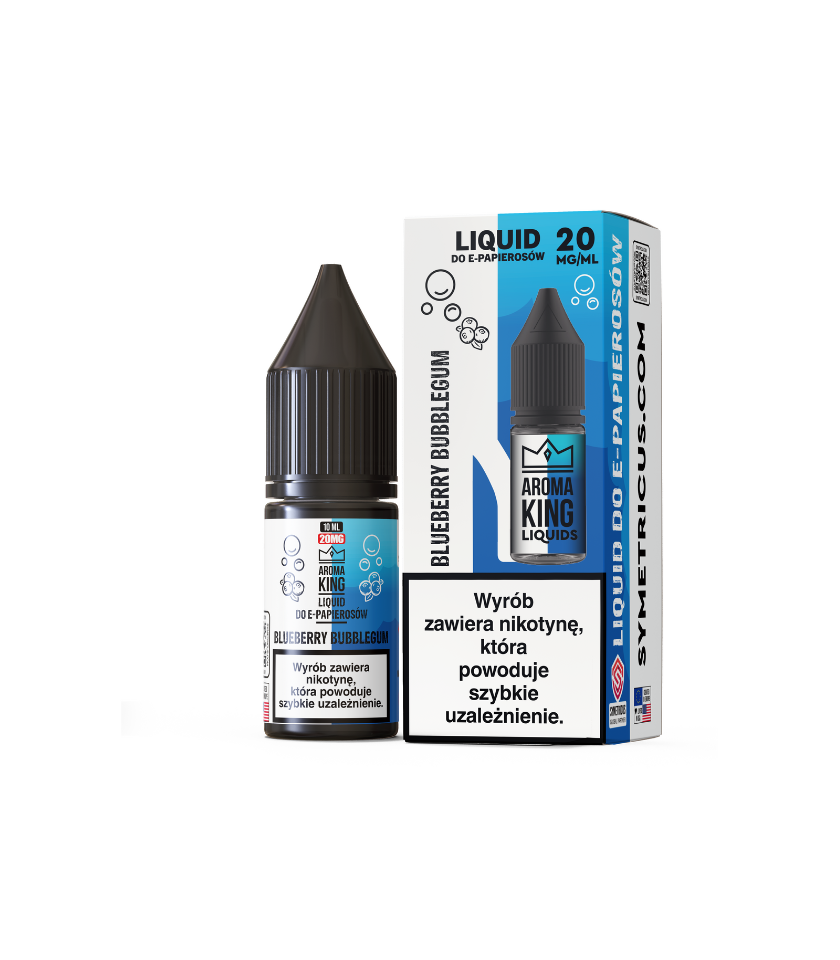 Aroma King Salt 20 mg 10 ml – Blueberry Bubblegum