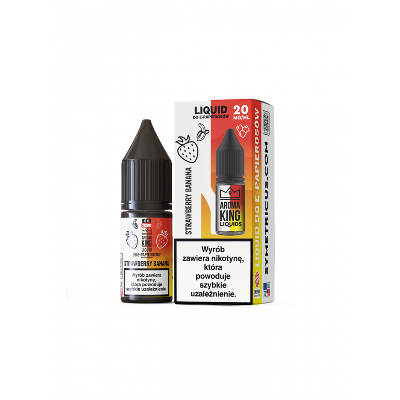 Aroma King Salt 20 mg 10 ml – Strawberry Banana