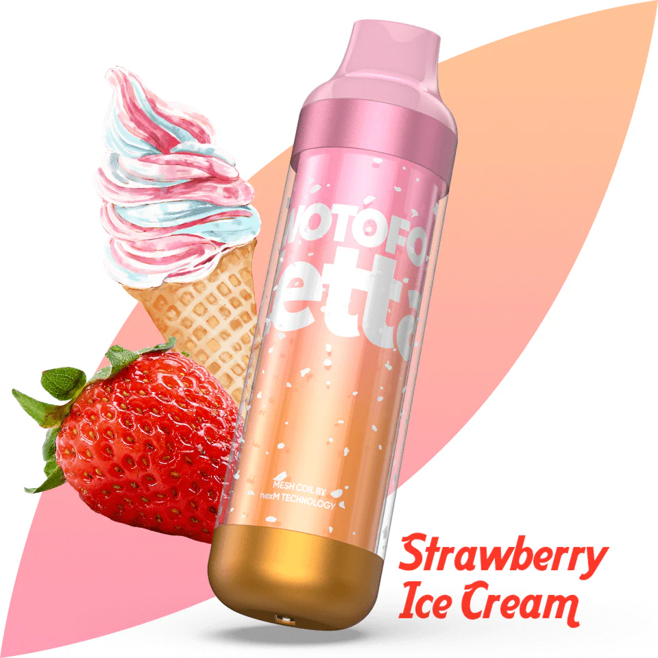 Wotofo Zetta Strawberry Ice Cream 6500 5%