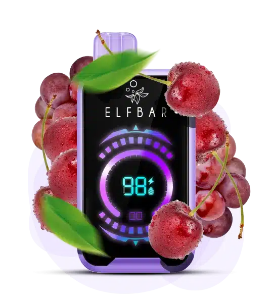 Grape Cherry - Elf bar 18000 puffs 5%