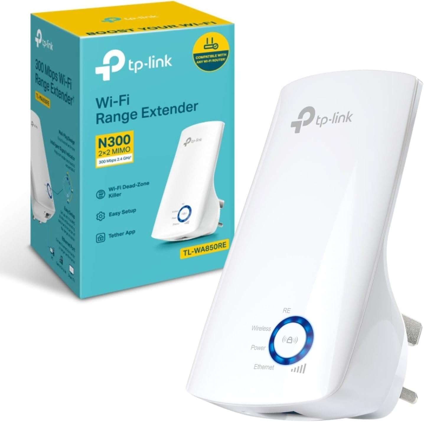 TP-Link TL-WA850RE 300Mbps Wi-Fi Range Extender
