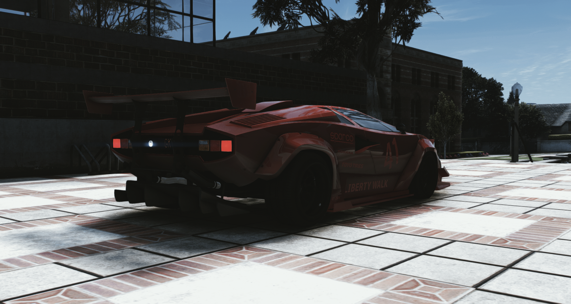 Lamborghini Countach Liberty Walk