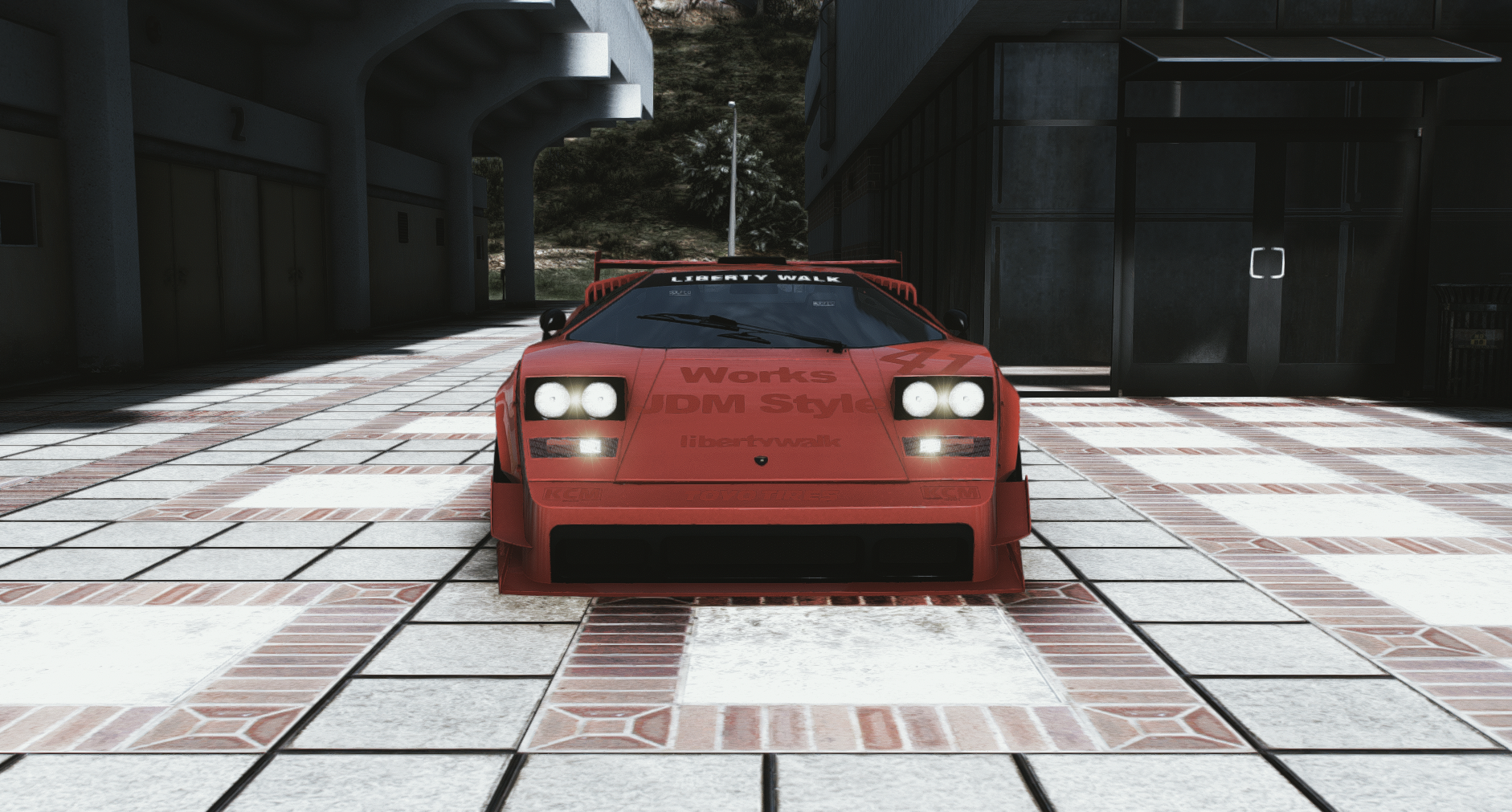 Lamborghini Countach Liberty Walk