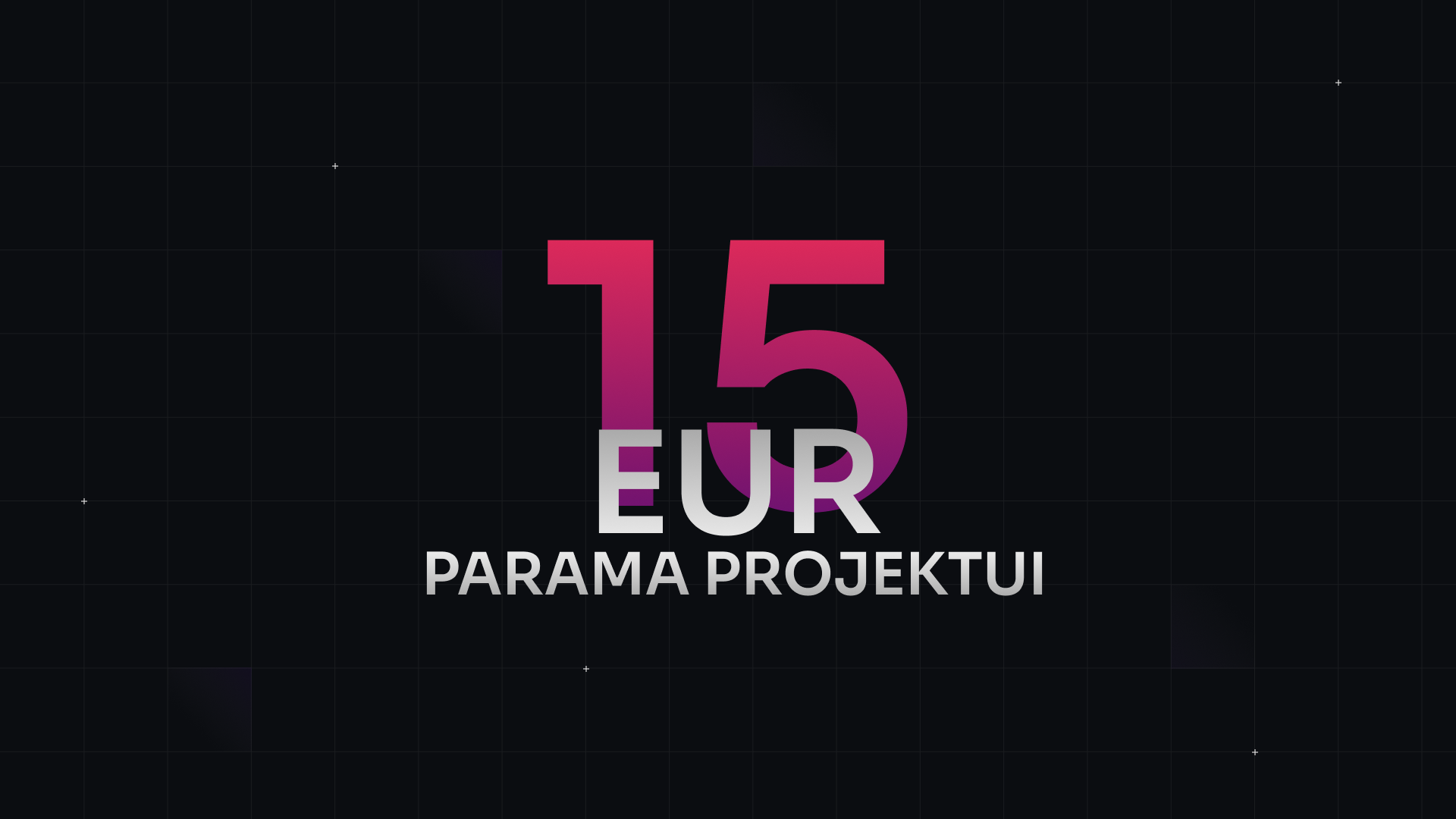 Savanoriška parama [15Eur]