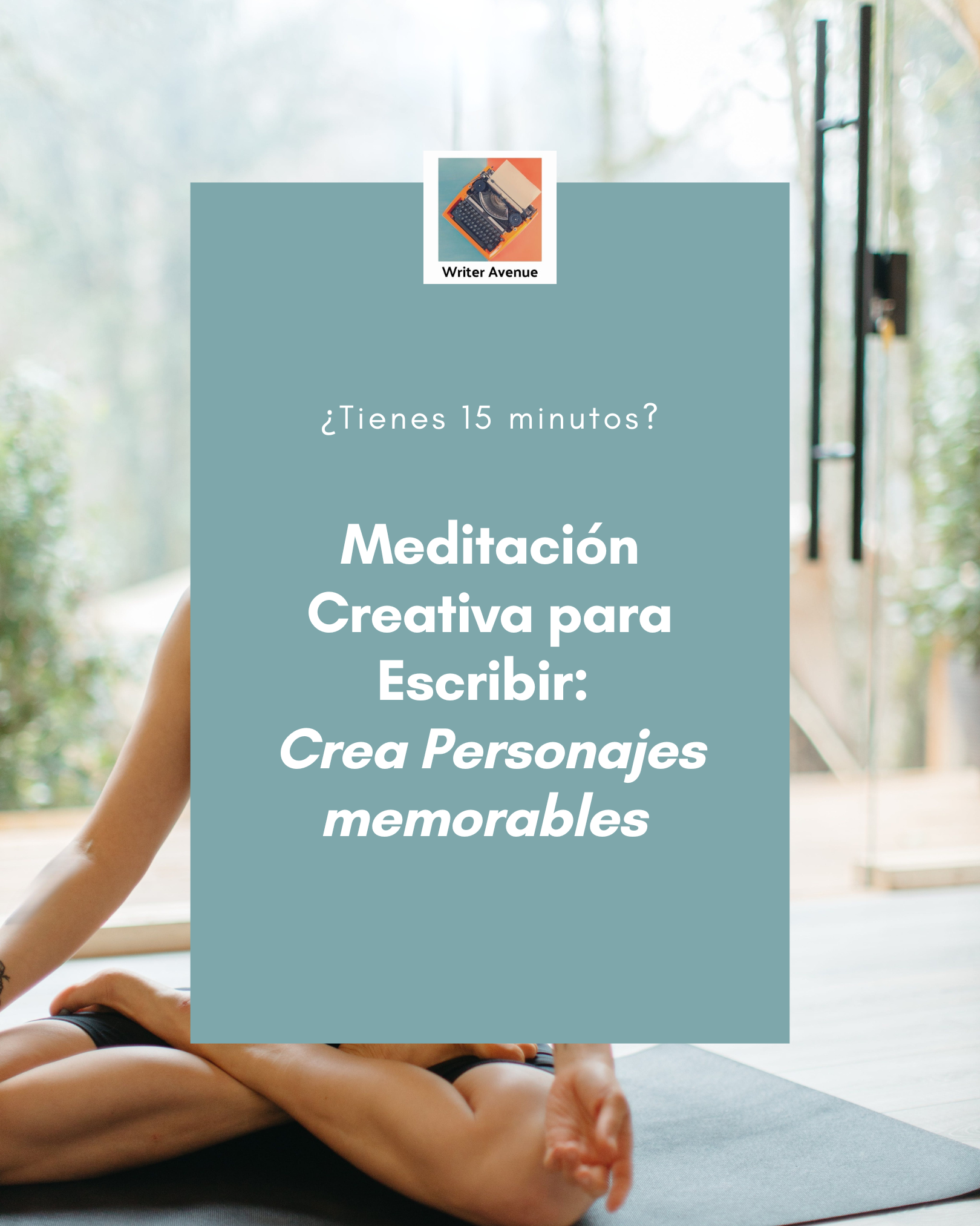 Meditación creativa para escribir