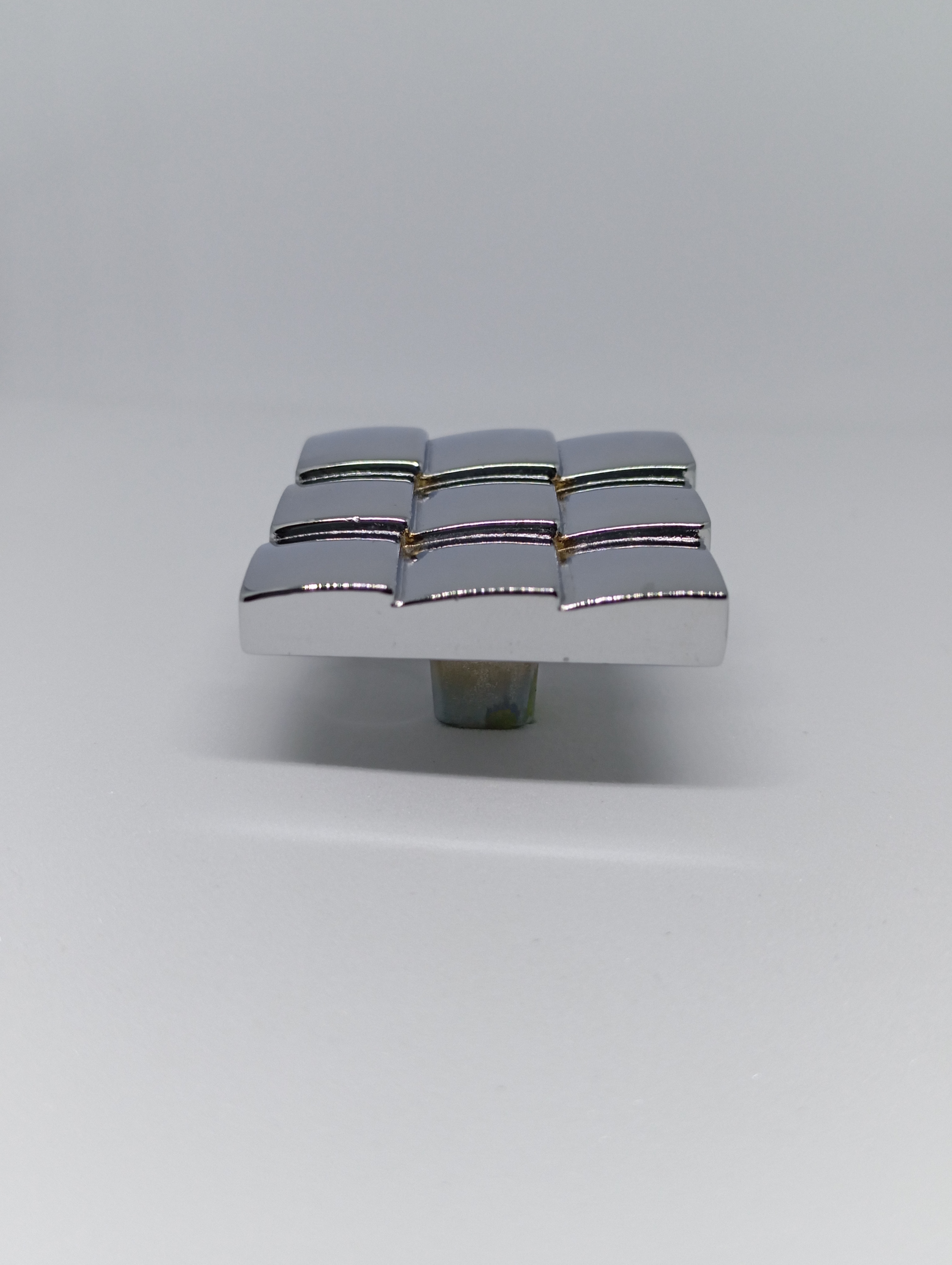 Interlaced Chrome Knob (PHK0033)
