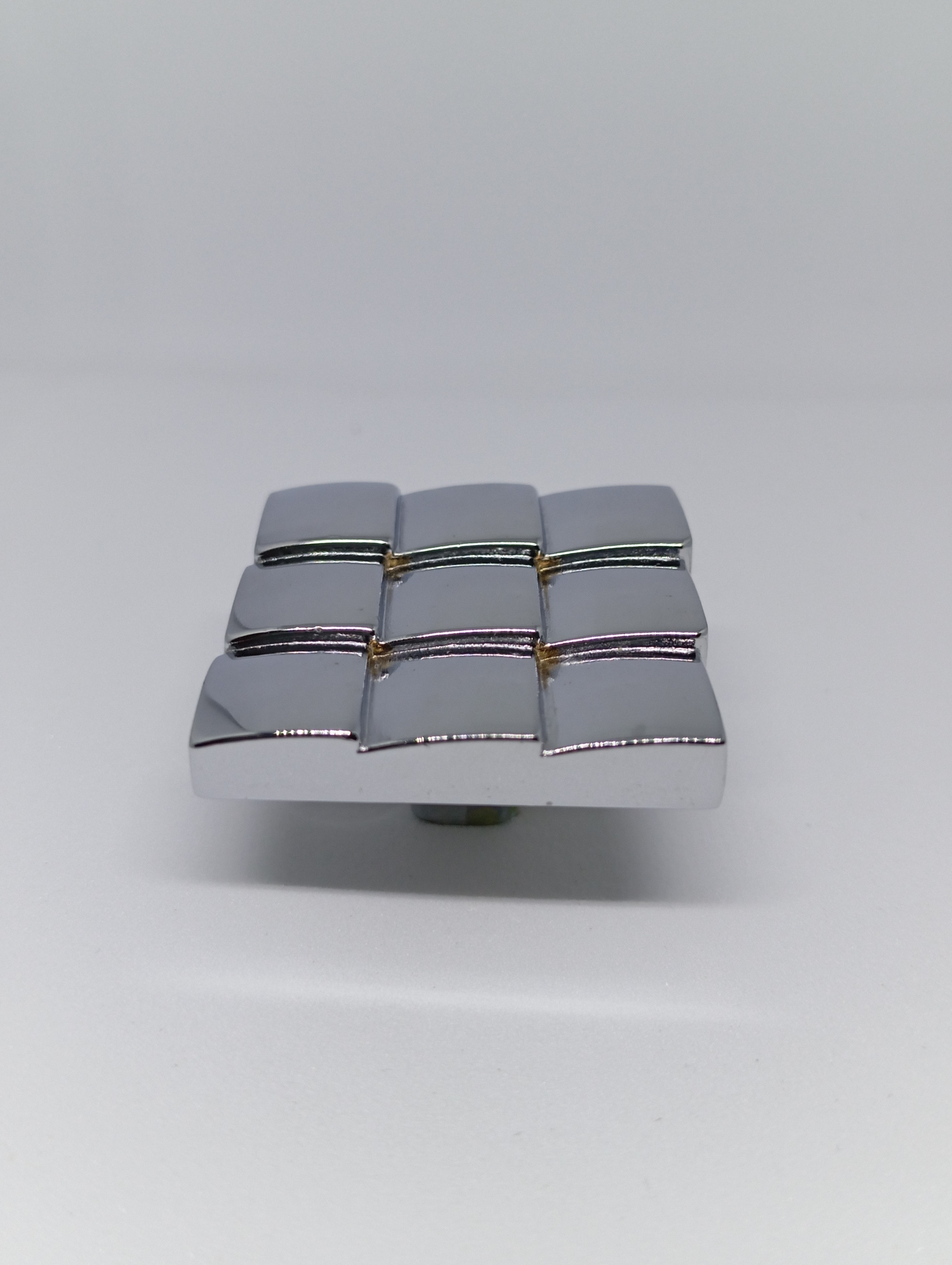 Interlaced Chrome Knob (PHK0033)