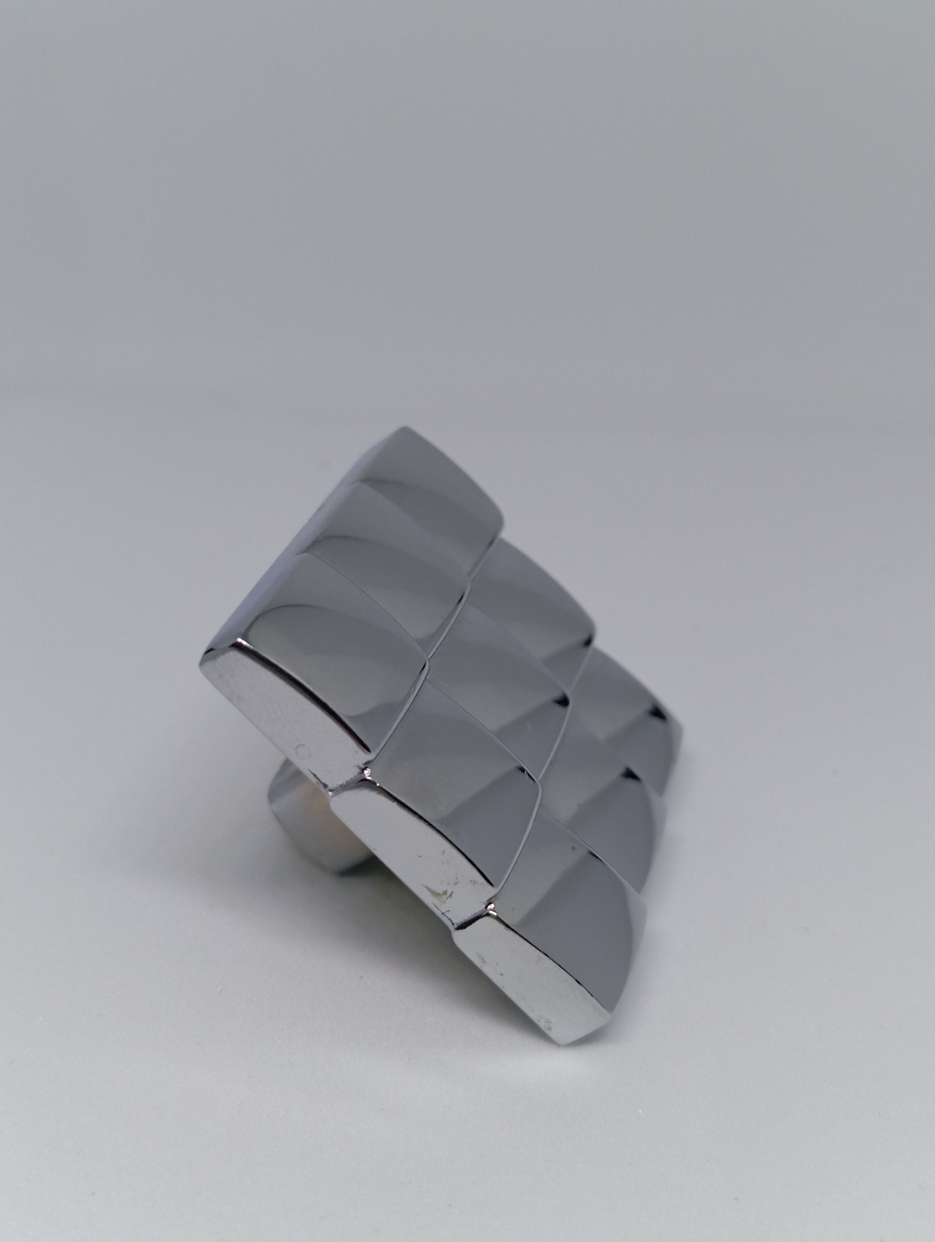 Interlaced Chrome Knob (PHK0033)
