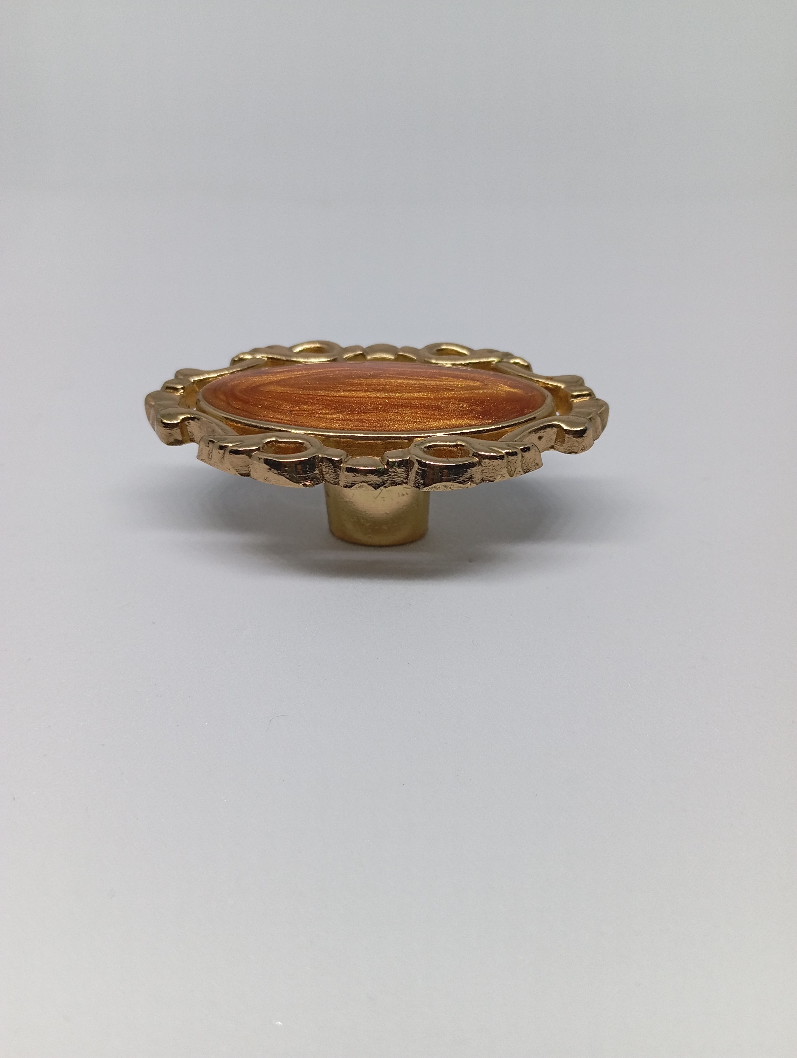 Ornate Gold Oval Knob (PHK0057)