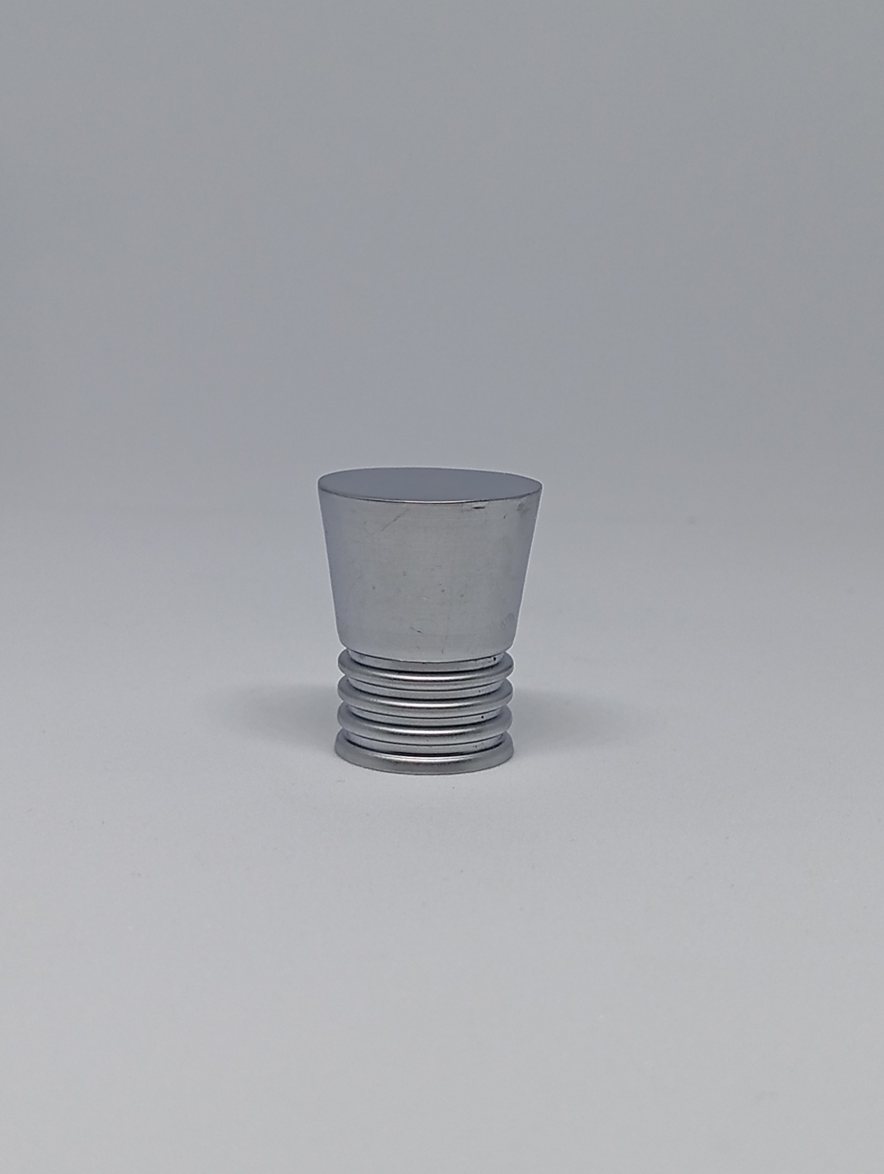  Ribbed Aluminium Knob (PHK0086)