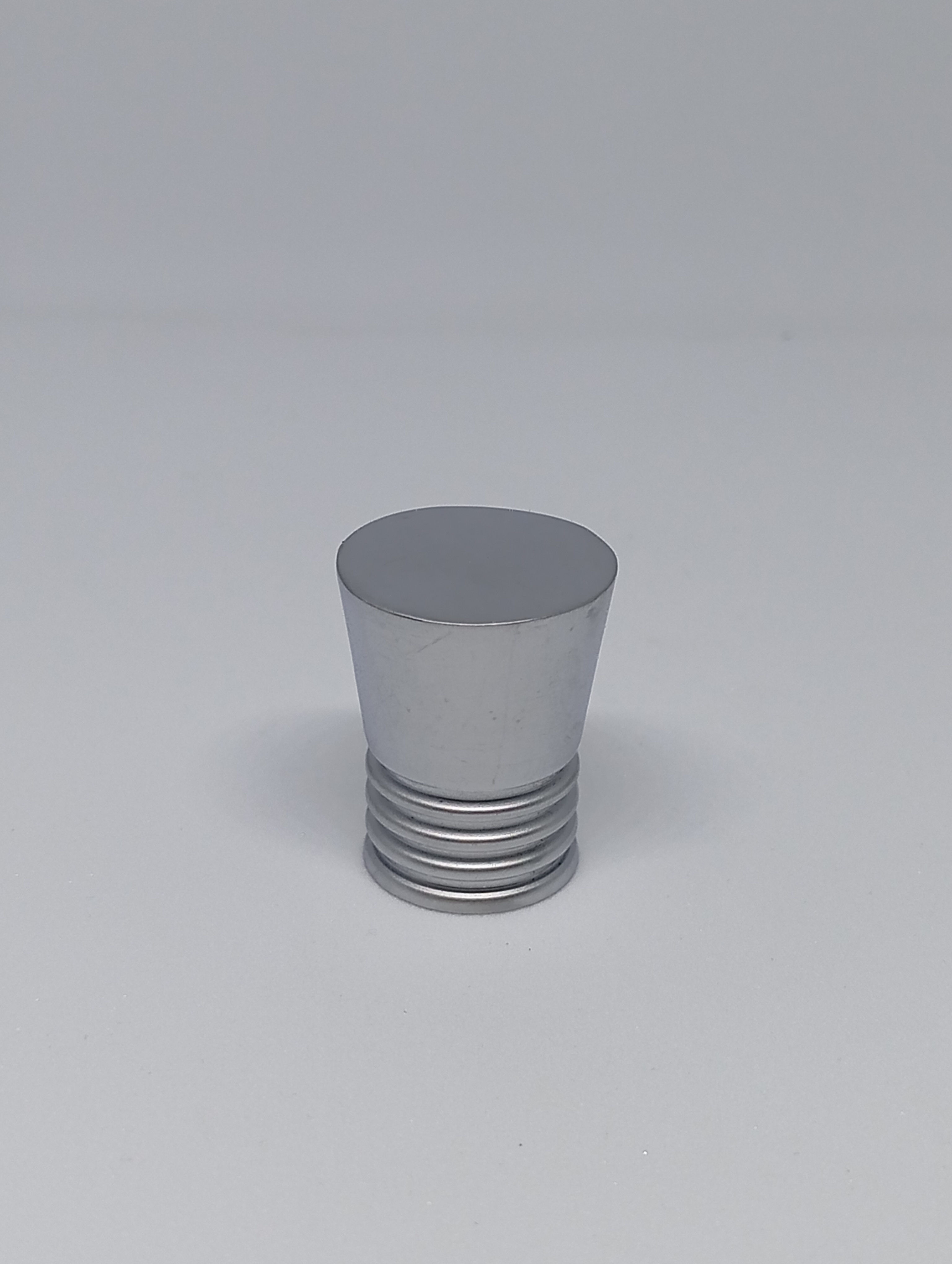  Ribbed Aluminium Knob (PHK0086)