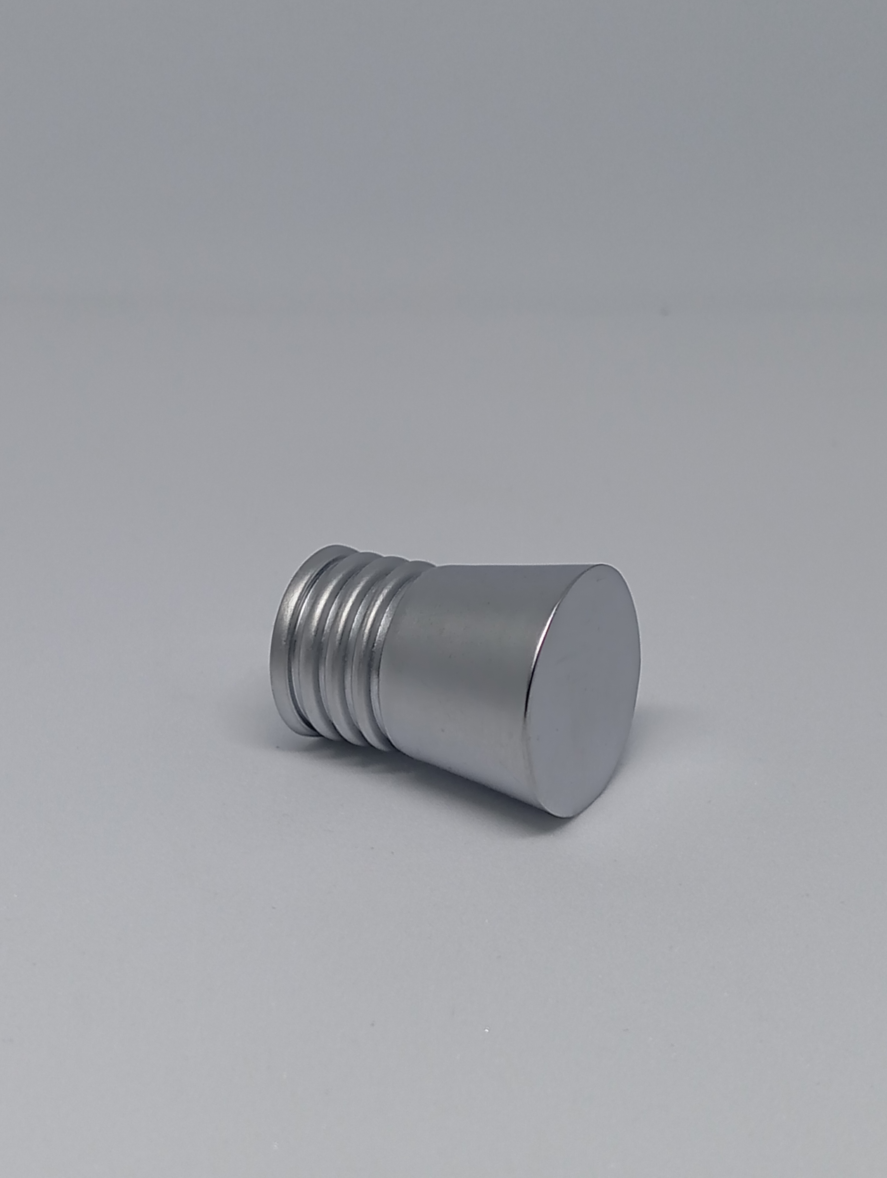  Ribbed Aluminium Knob (PHK0086)