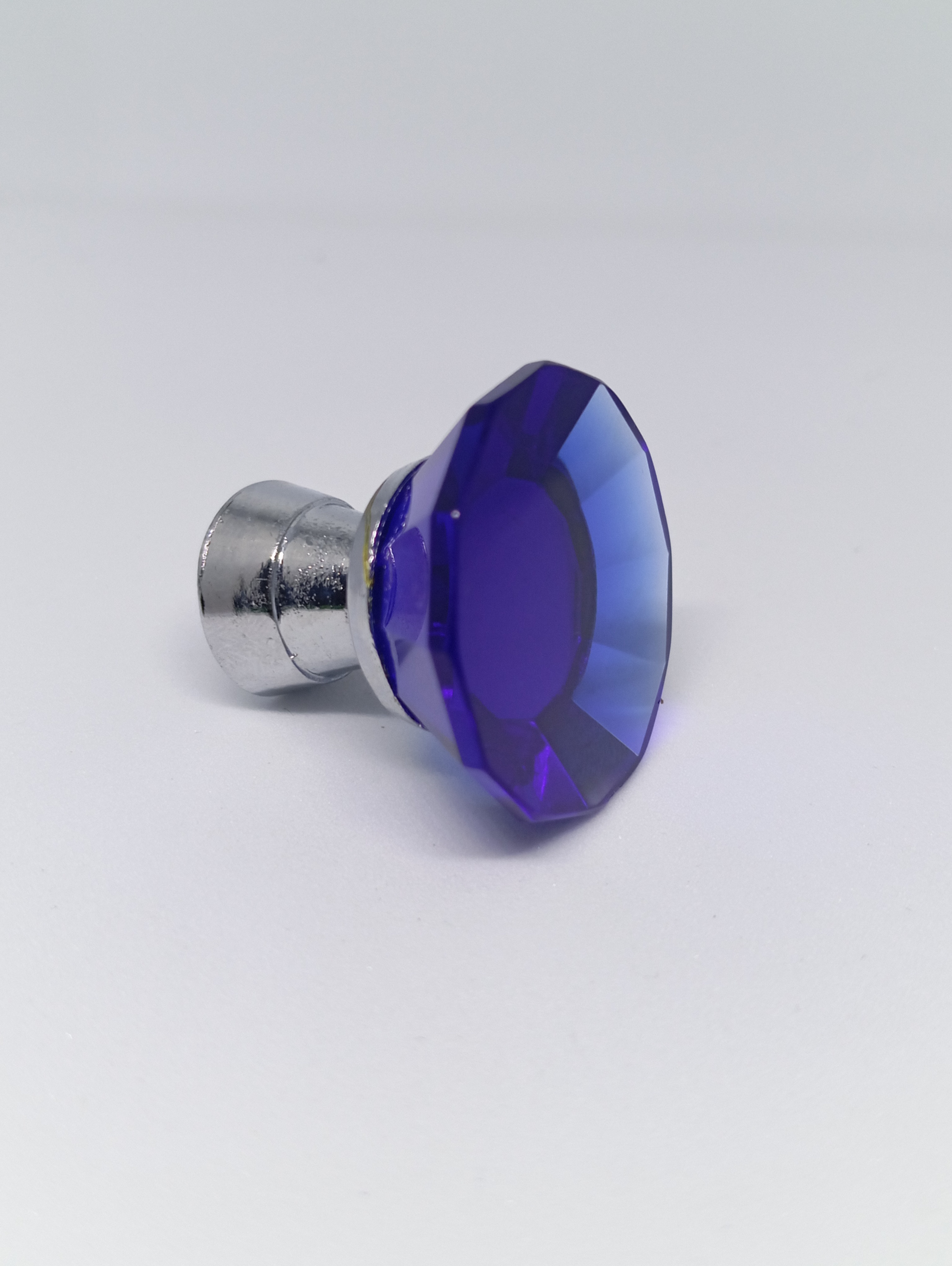 Sapphire Blue Crystal Knob (PHK0095)