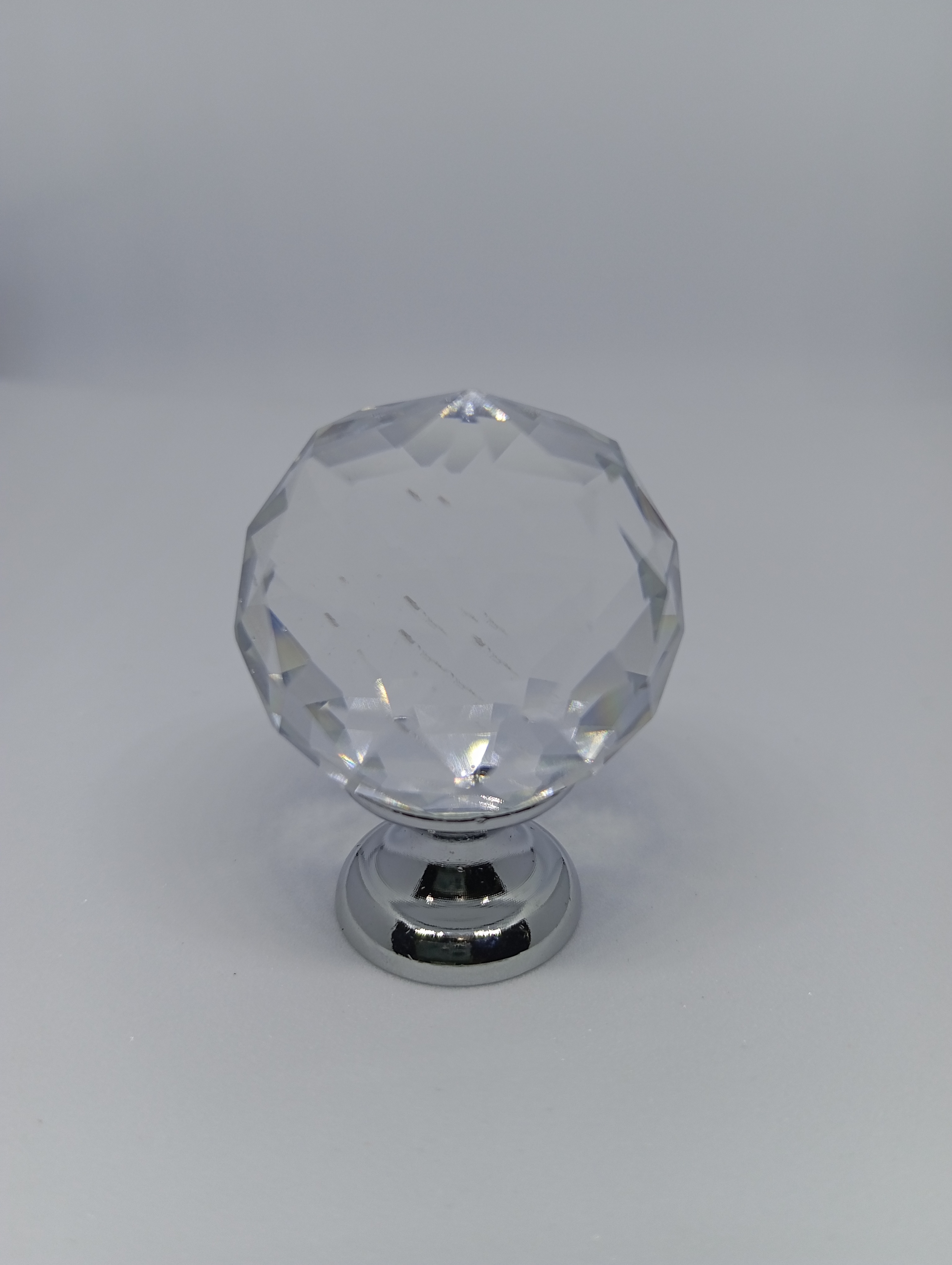 Diamond-Cut Glass Knob (PHK0117)