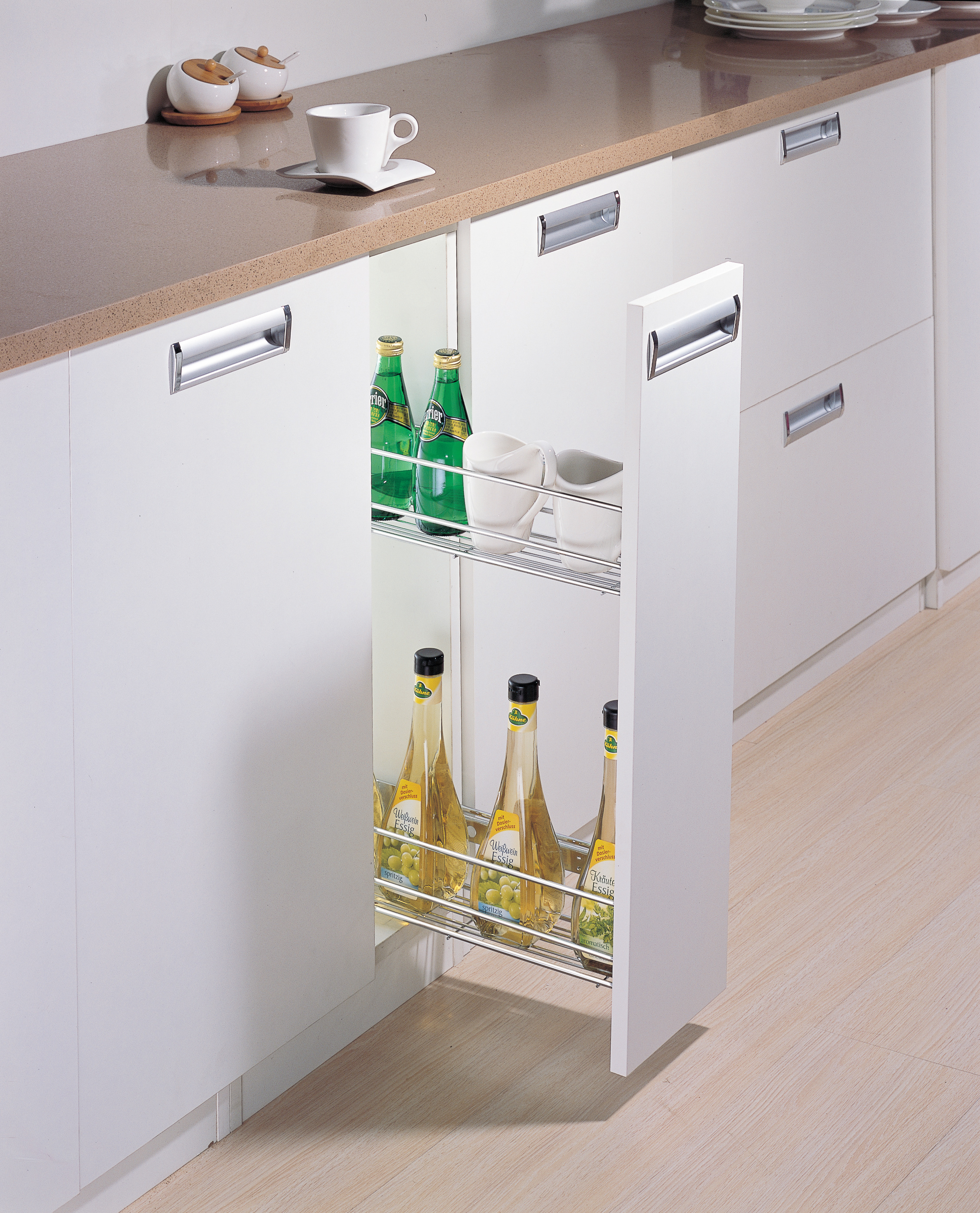 2 Layer Pull Out Spice Rack (PTJ009I)