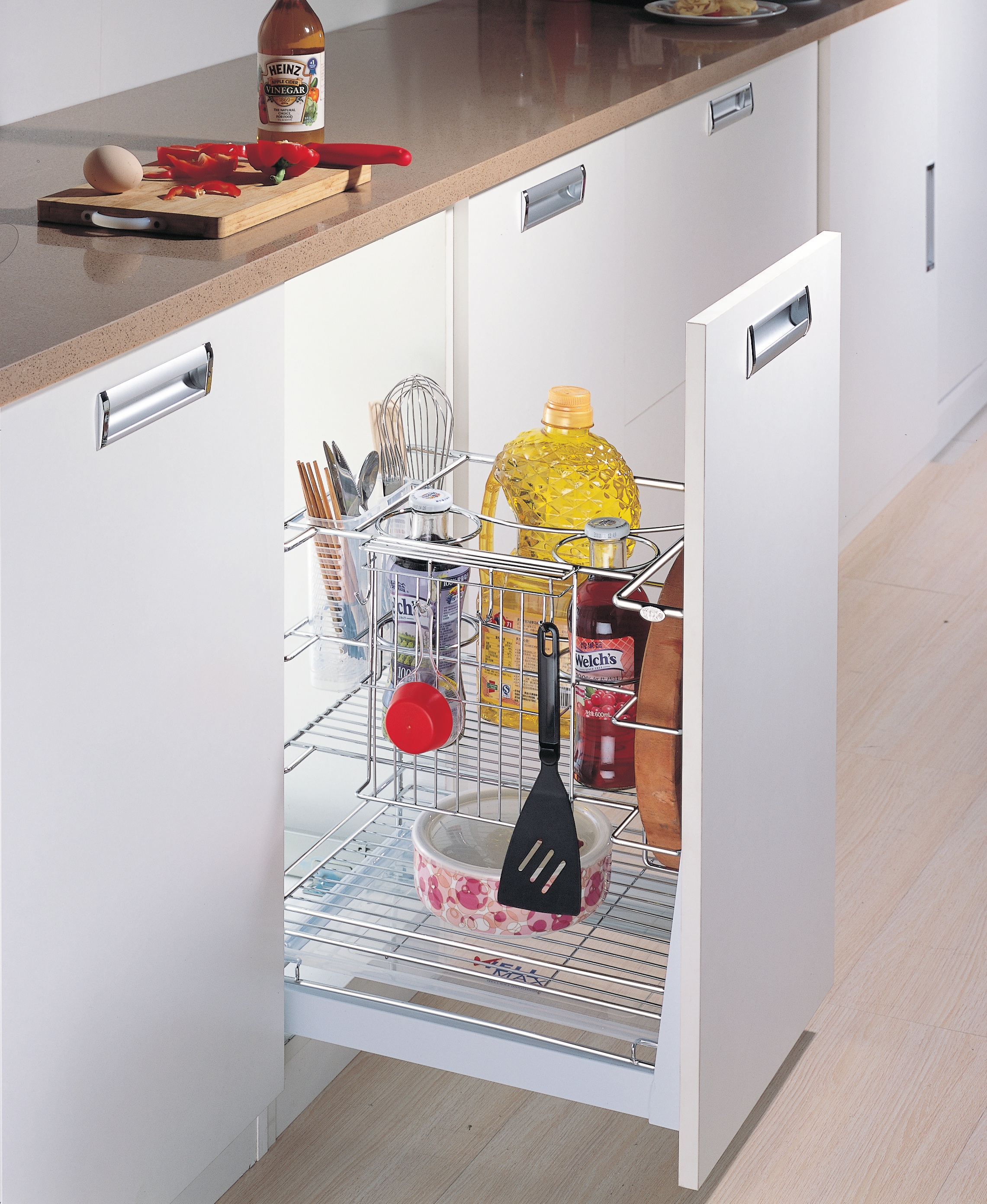 Multi Level Pull Out Versatile Kitchen Basket (PTJ010I)