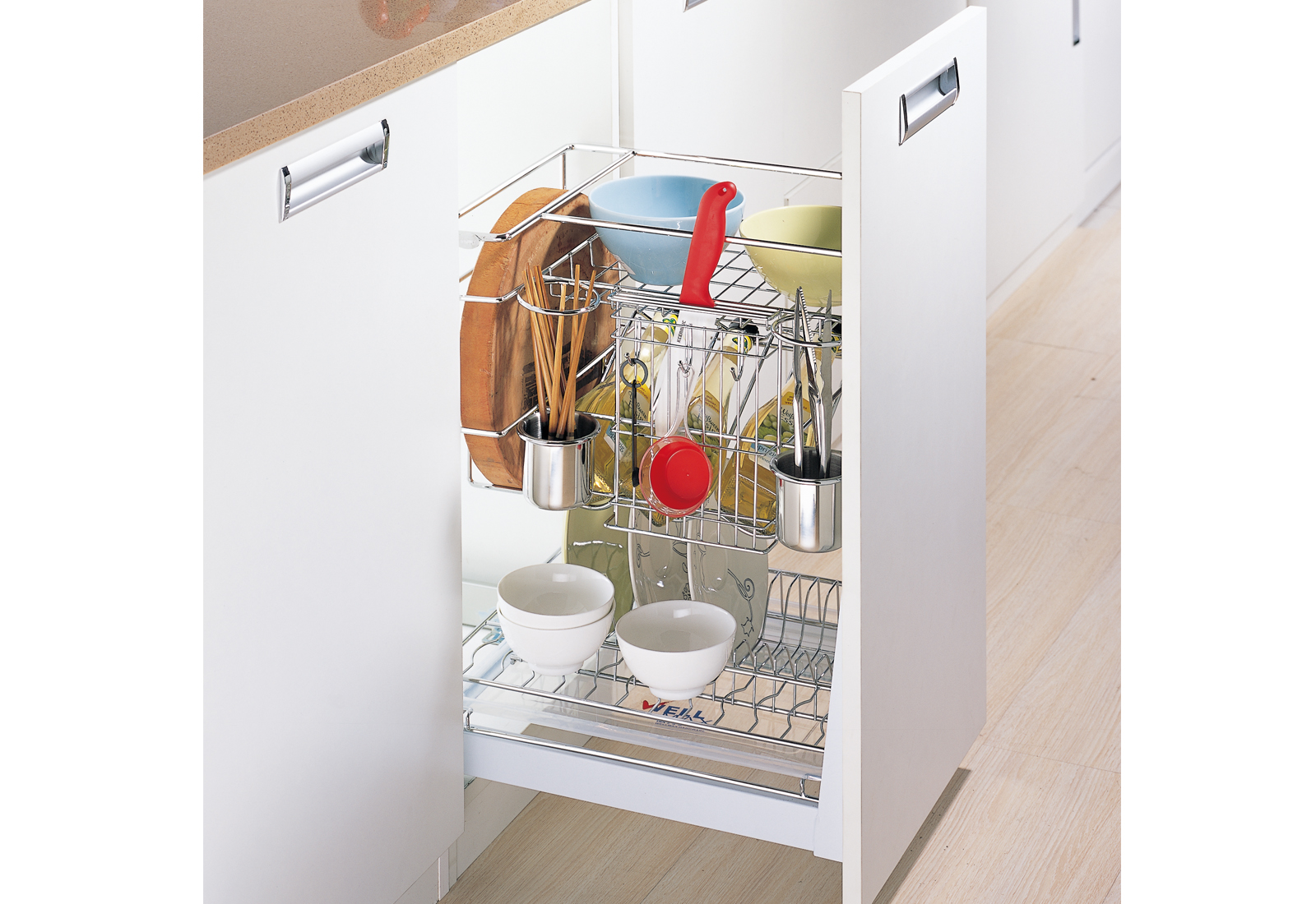 3 Layer Pull Out Kitchen Basket (PTJ025E)