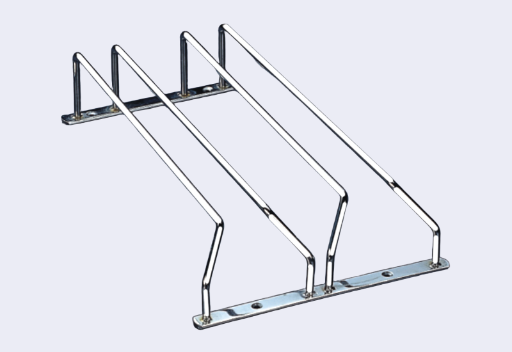 Kitchen Ceiling Glass Holder 02-Row BJ005 