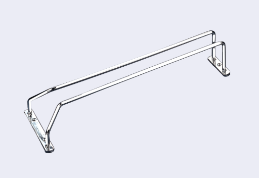 Kitchen Ceiling Glass Holder 01-Row BJ002 