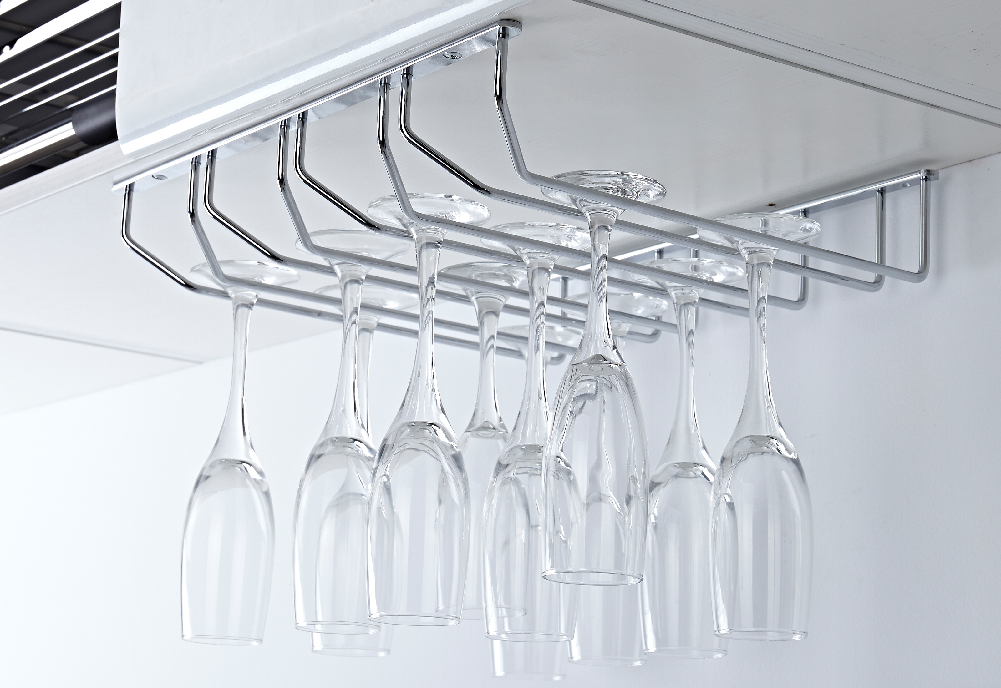 Kitchen Ceiling Glass Holder 04-Row BJ004