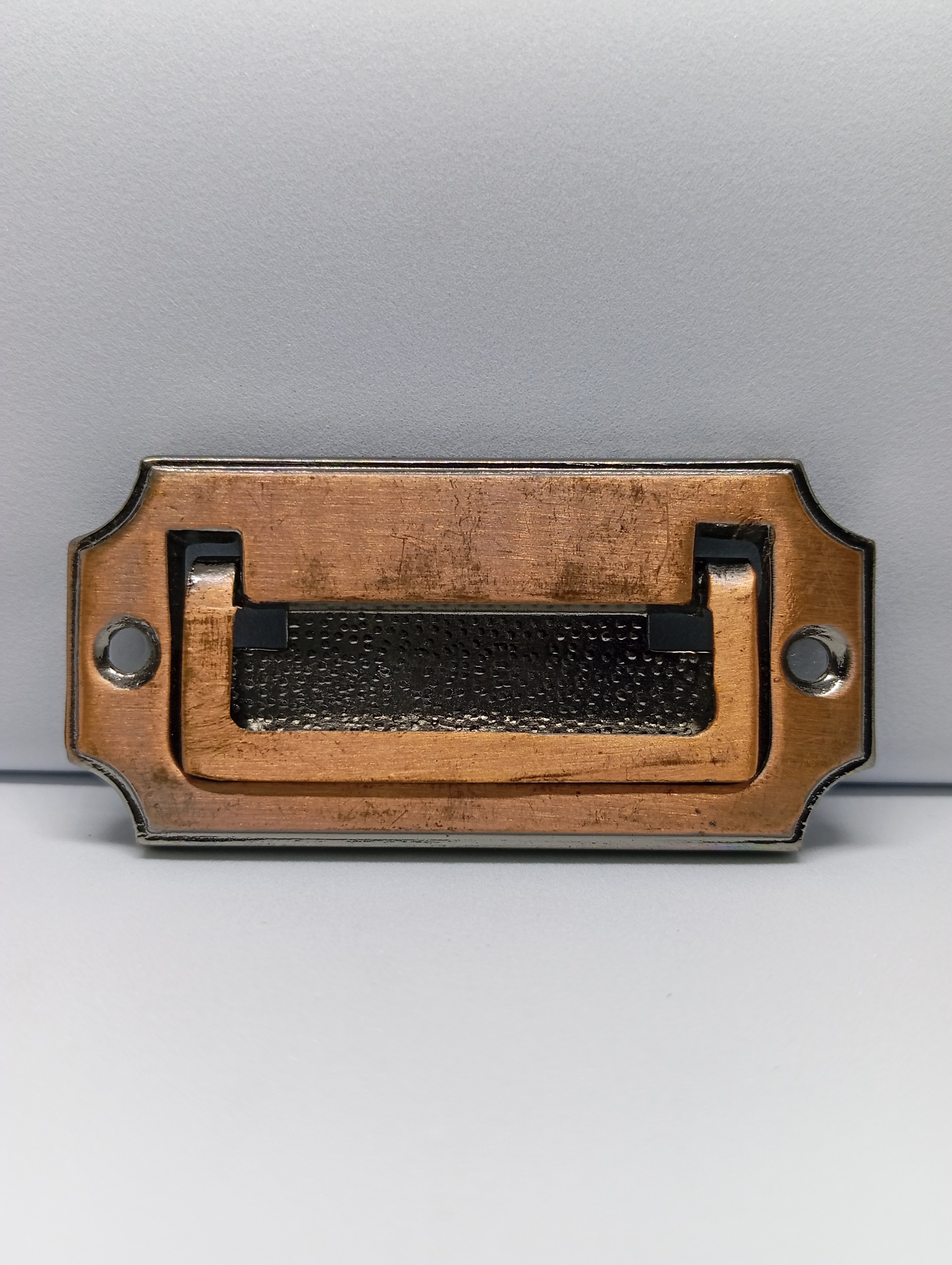Boxed Handle Rectangular Latkan Pull (RP130) 