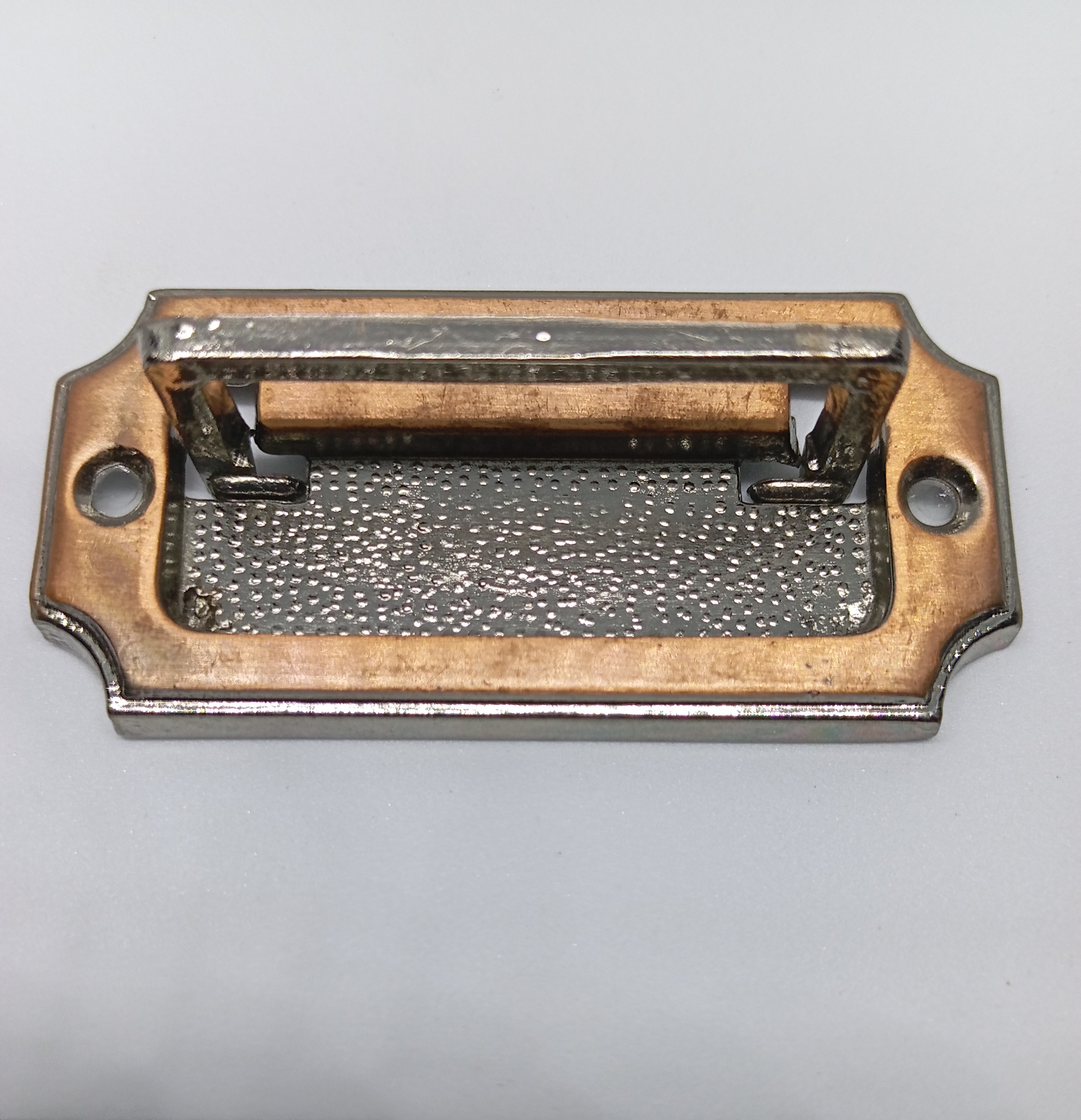 Boxed Handle Rectangular Latkan Pull (RP130) 