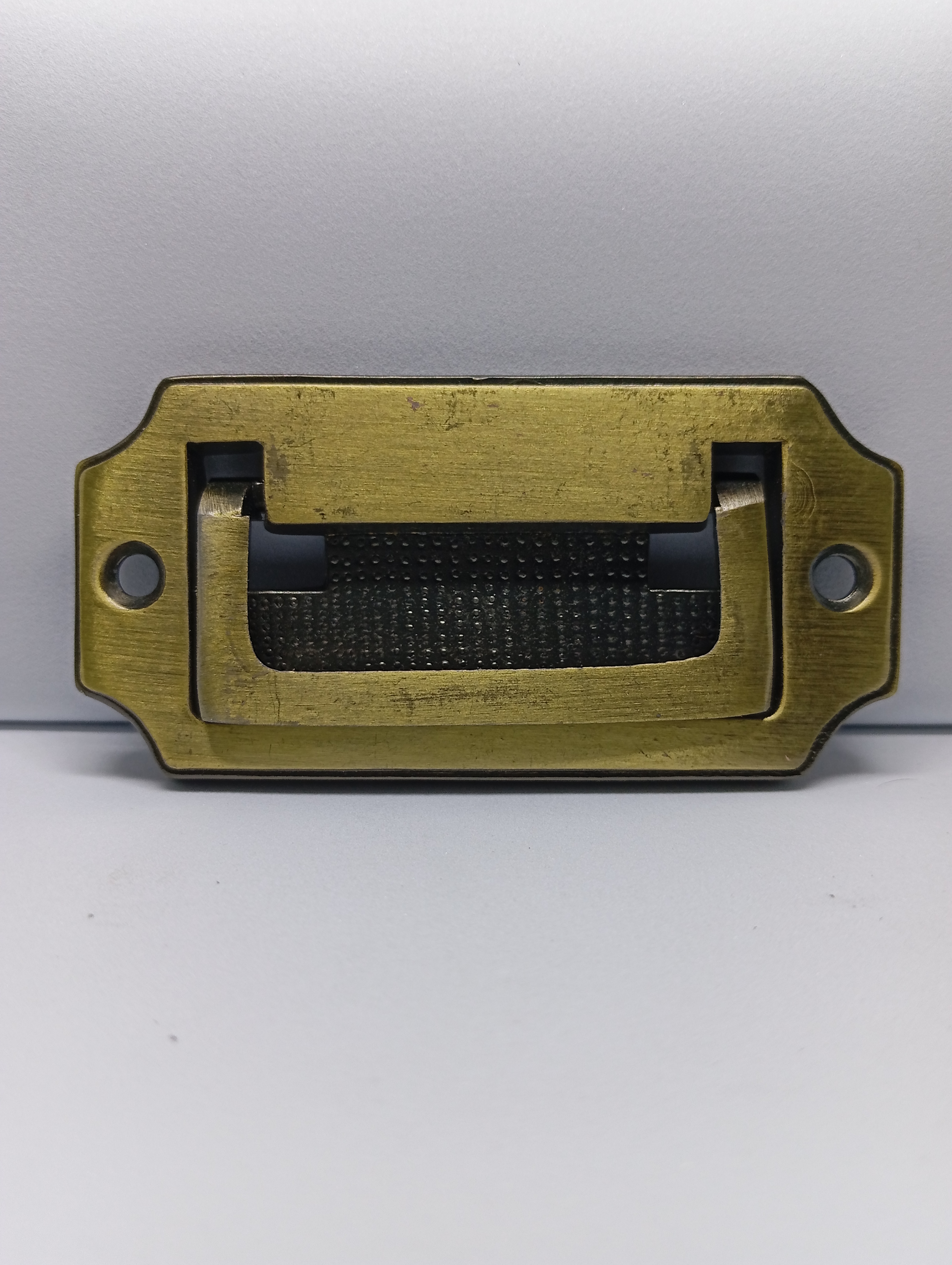 Boxed Handle Rectangular Latkan Pull (RP130) 