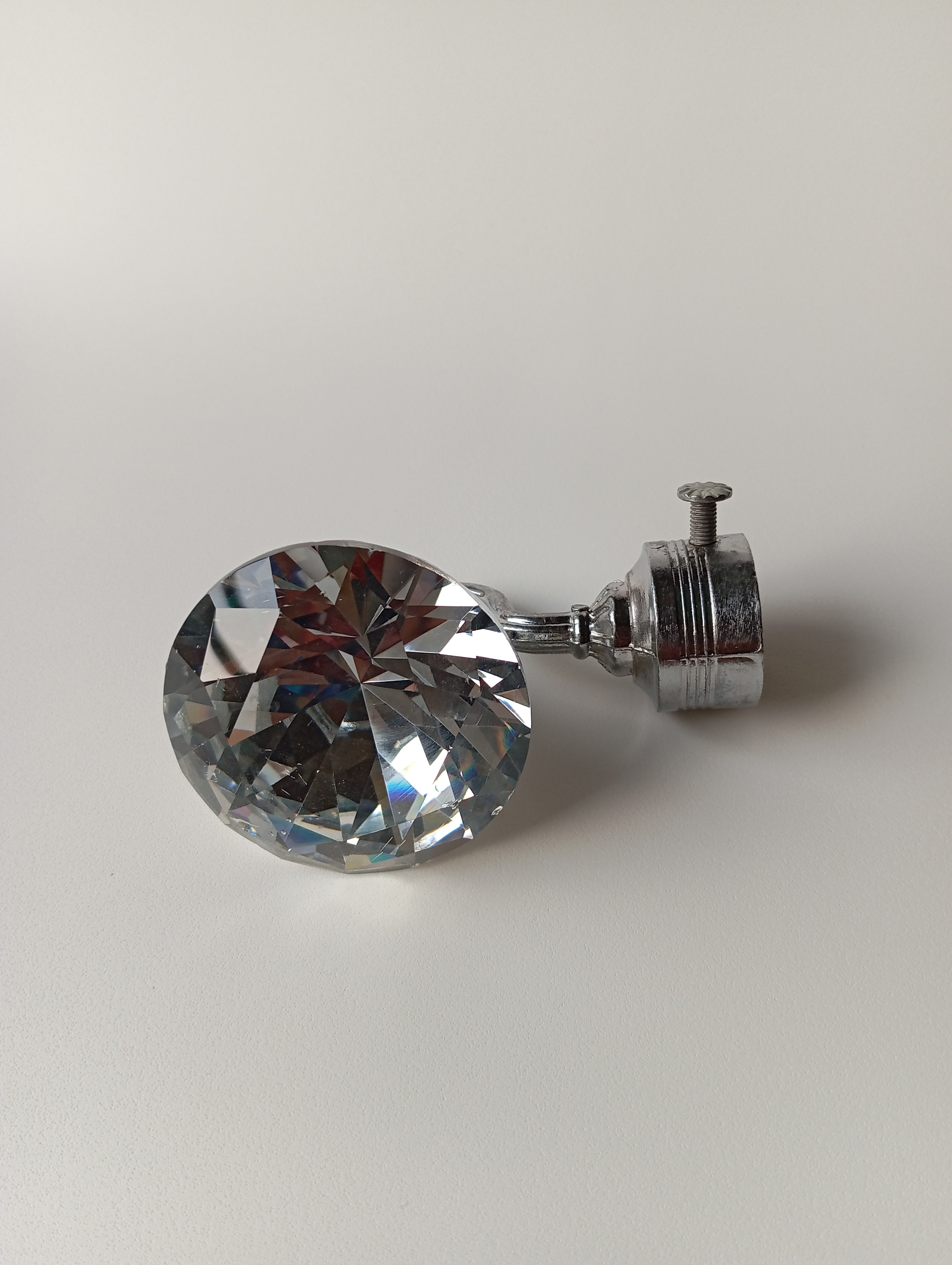 Large Crystal Curtain Pipe End (PHE0002)