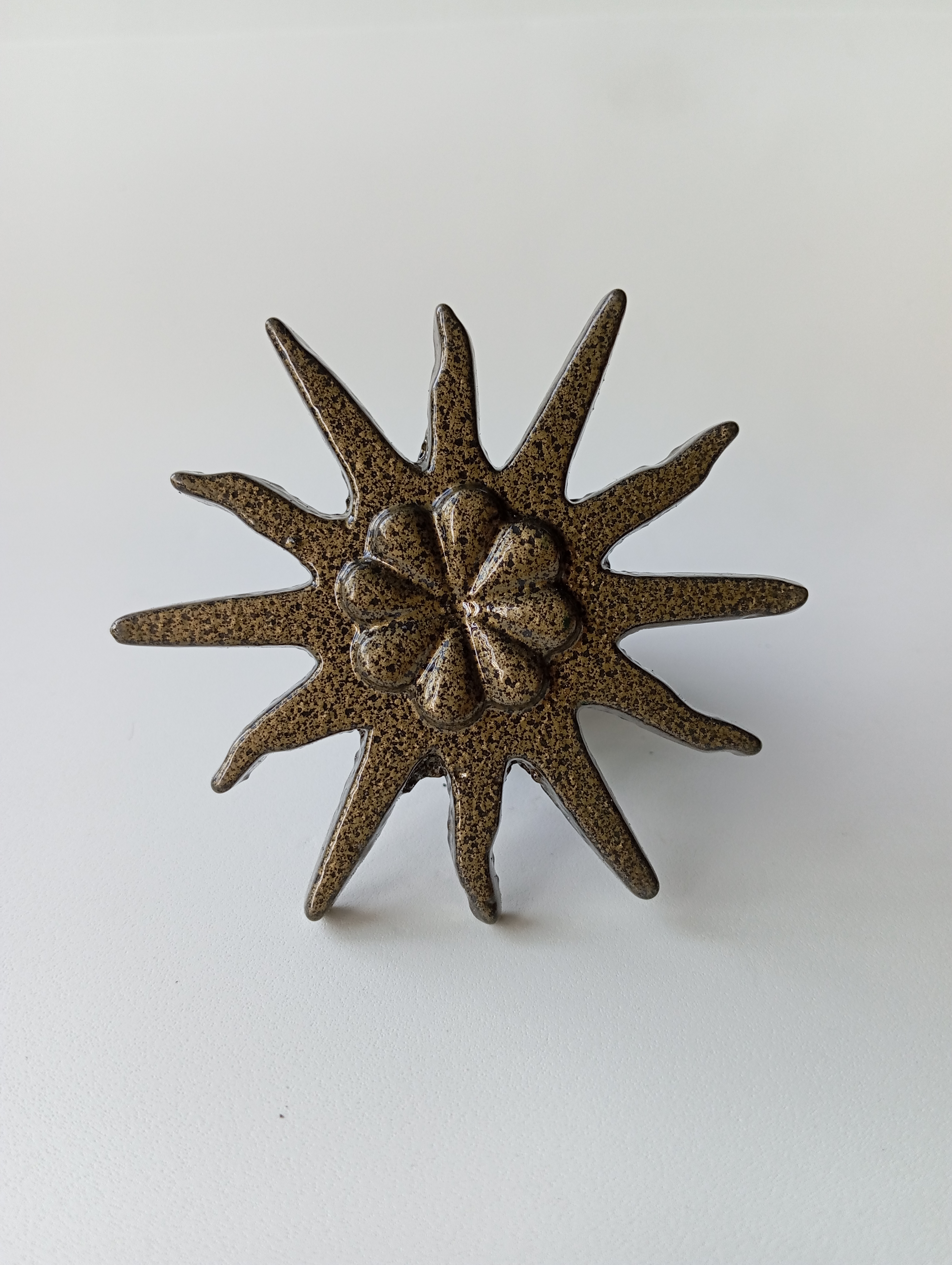 Decorative Flower Curtain Pipe End (PHE0017)