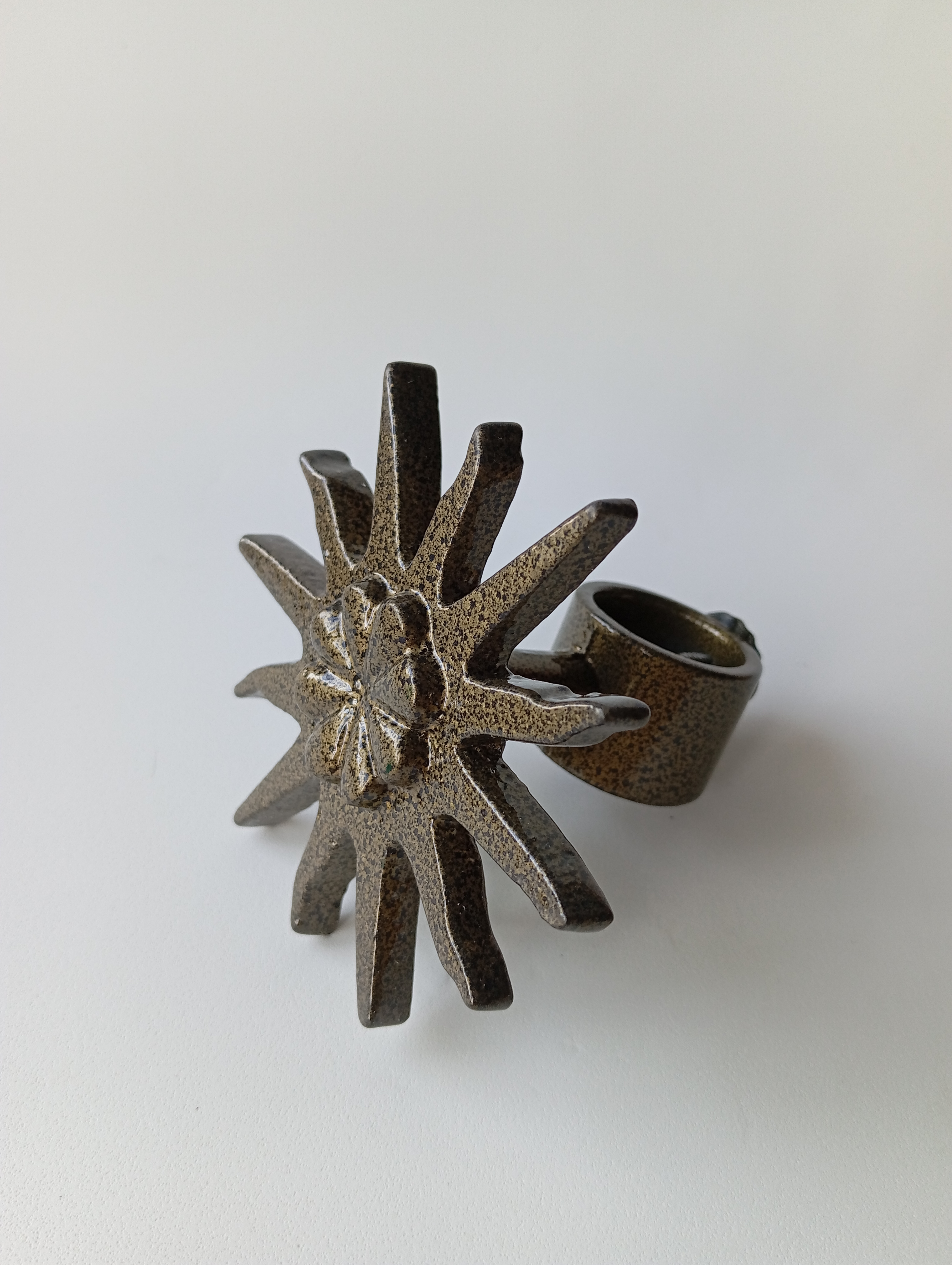 Decorative Flower Curtain Pipe End (PHE0017)