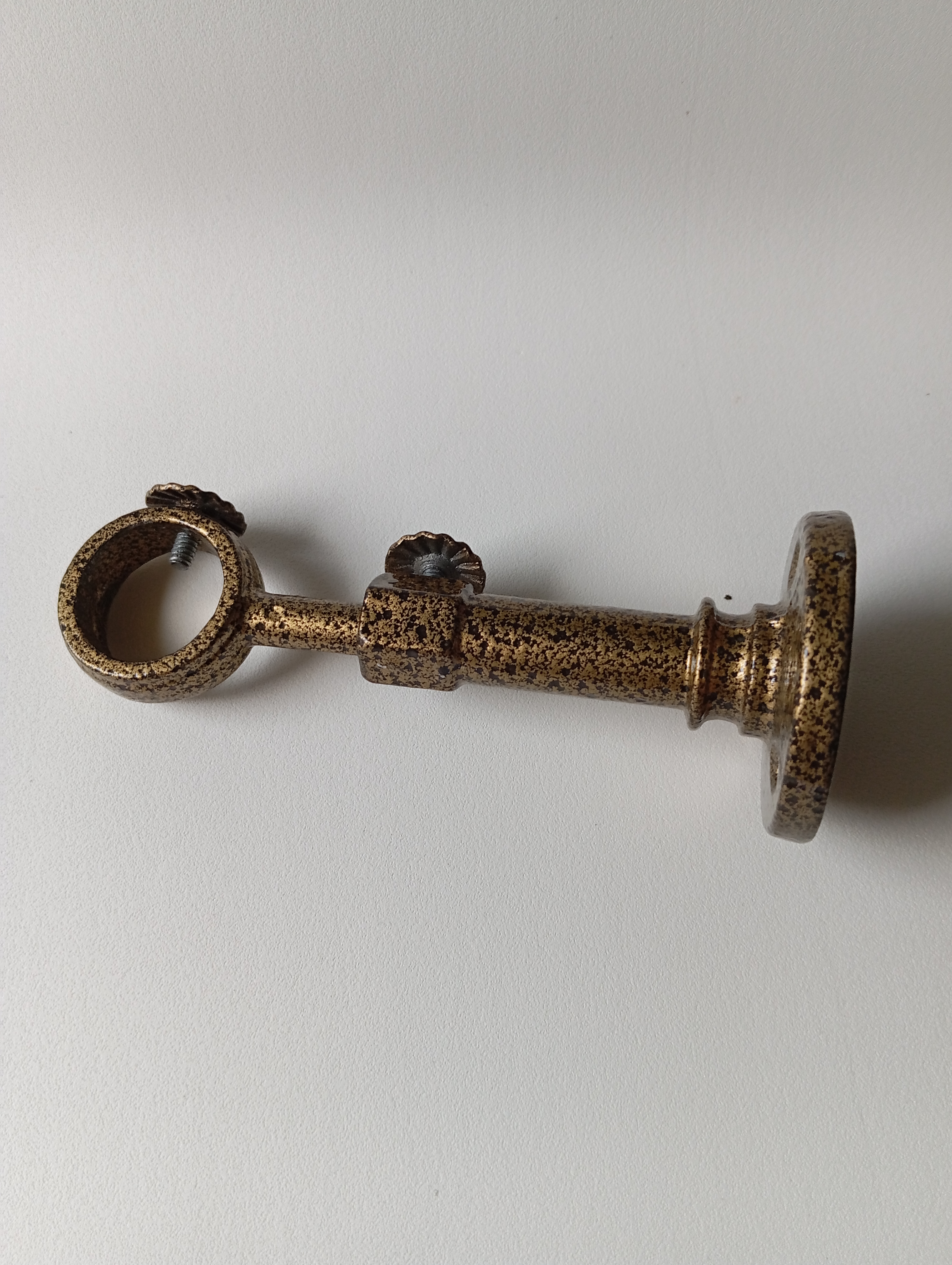 Pipe Bracket Gold Texture for 1" Diameter Pipe Anchor