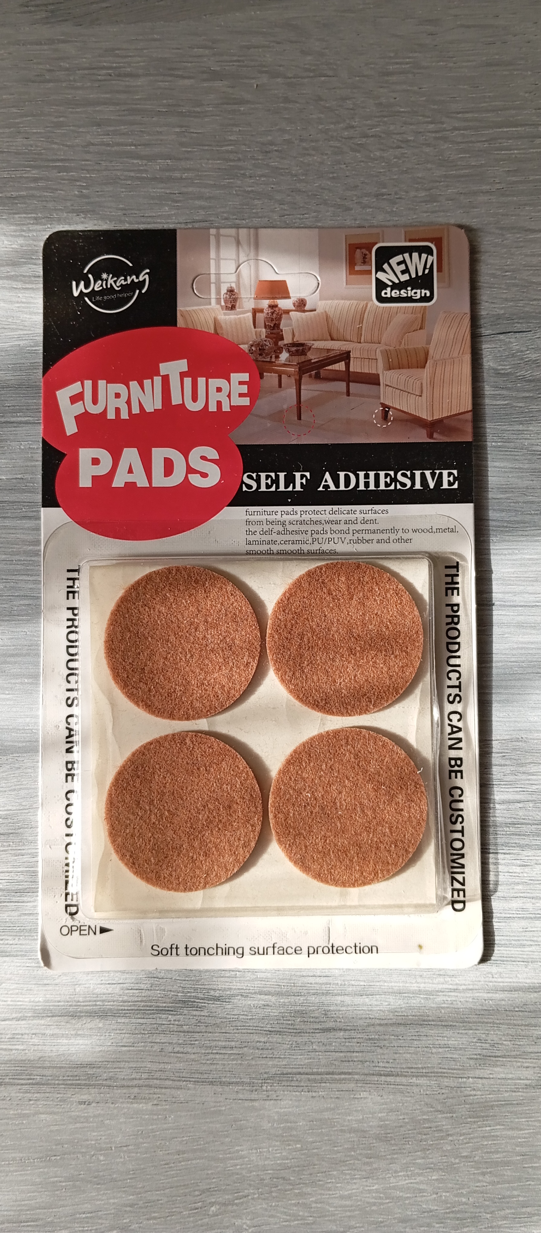 Furniture Pad Carpet Self-Adhesive