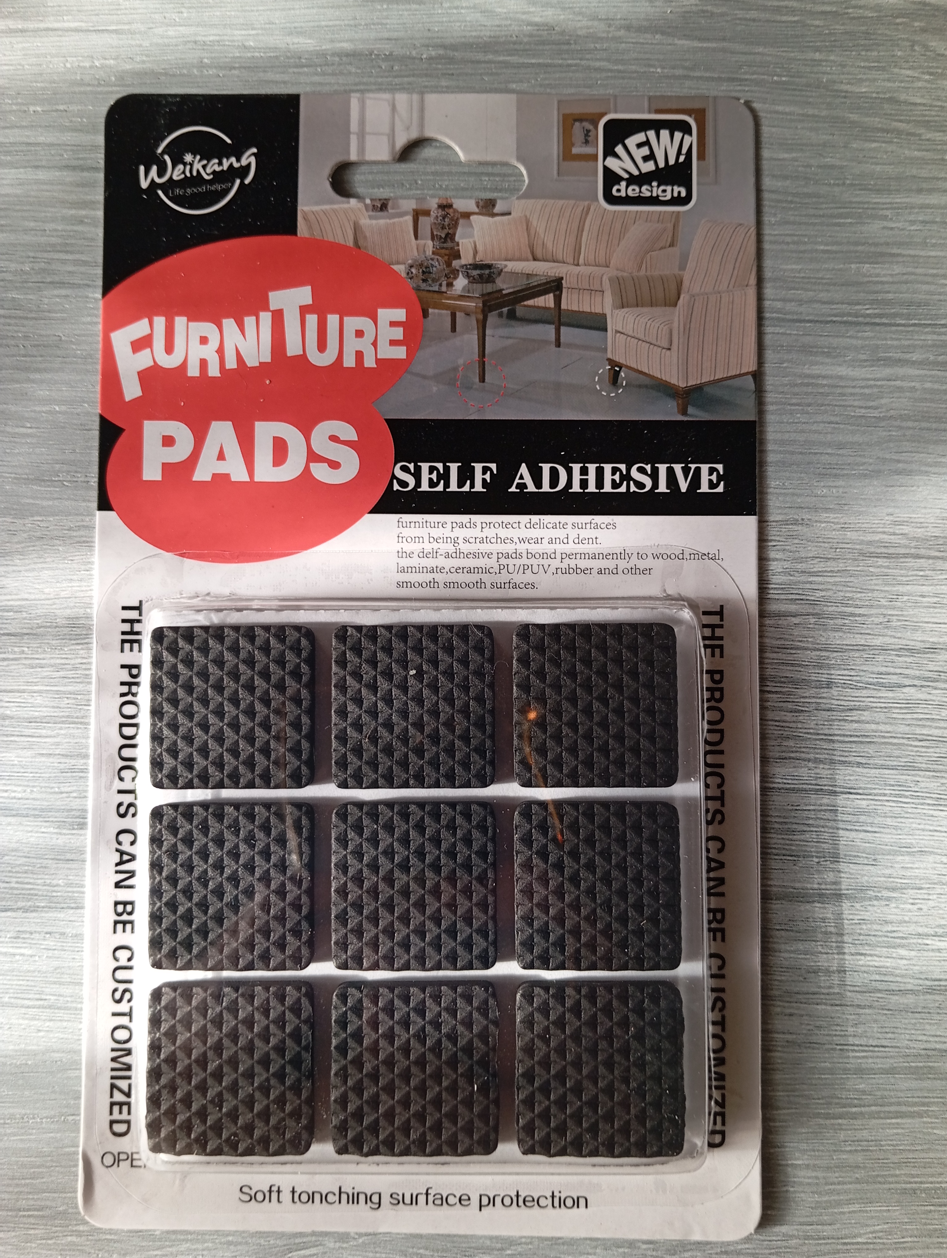Furniture Pad Rubber Self-Adhesive