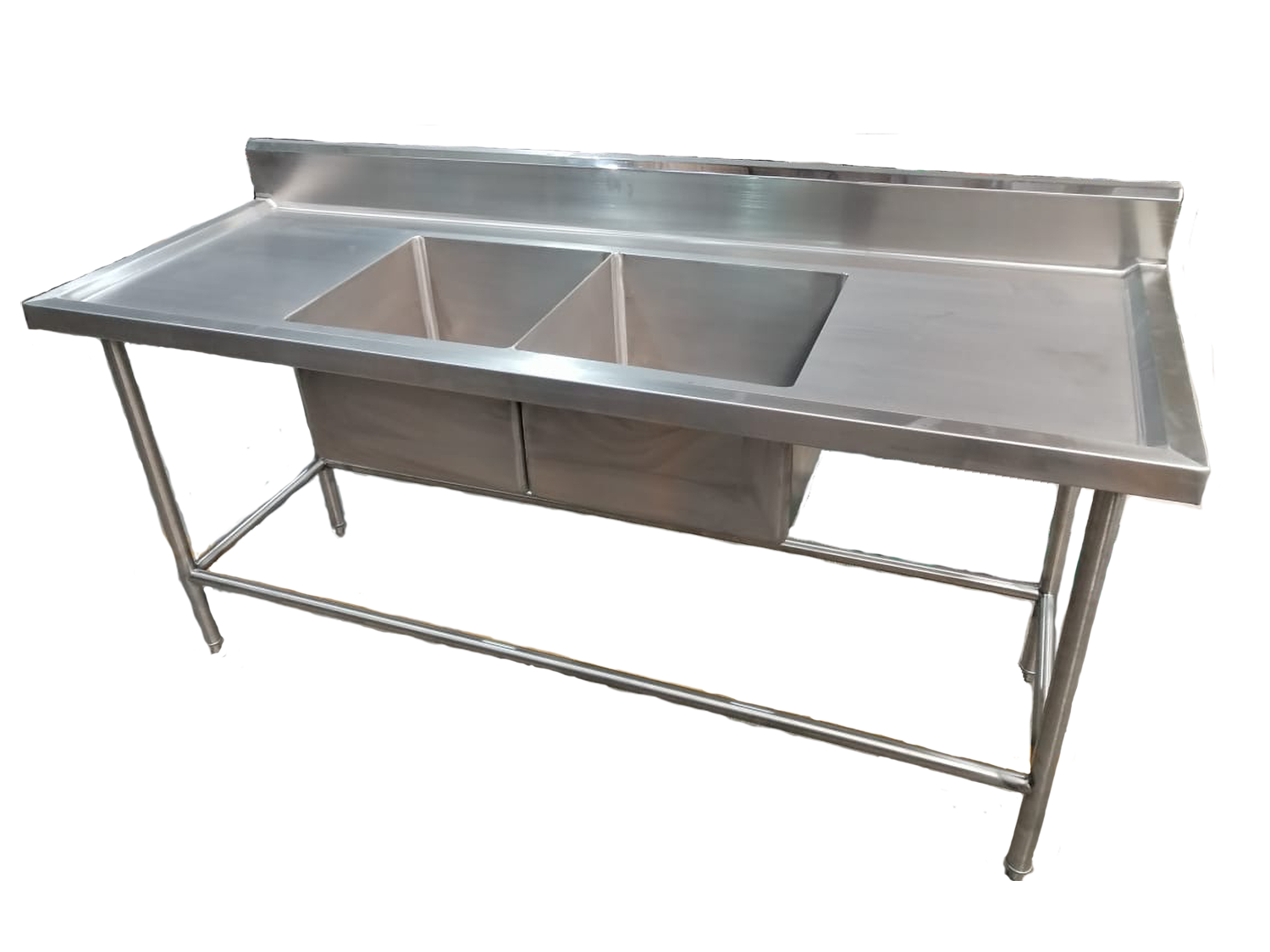 Mesa Fregadero Doble Tarja