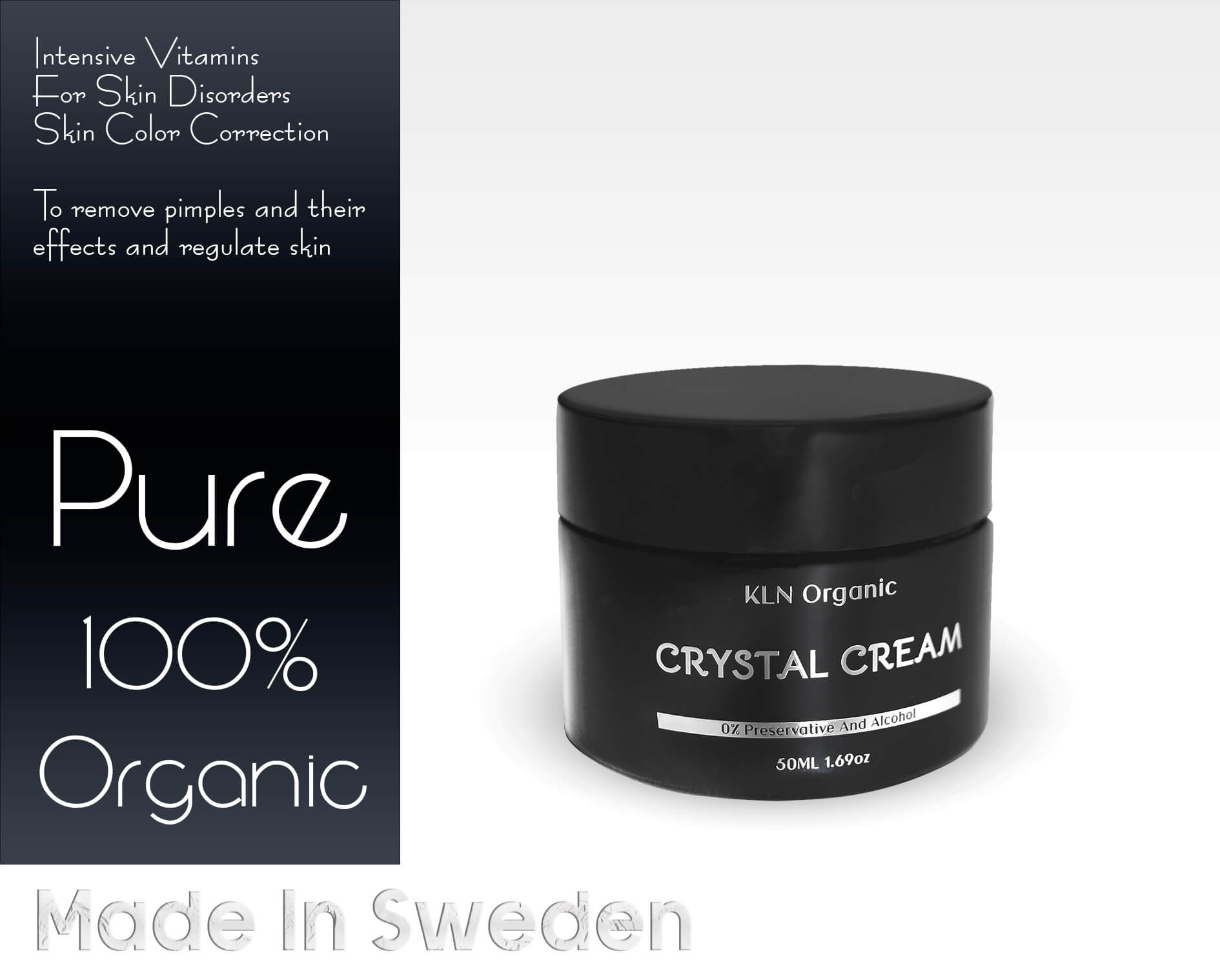 KLN Organic Crystal Cream