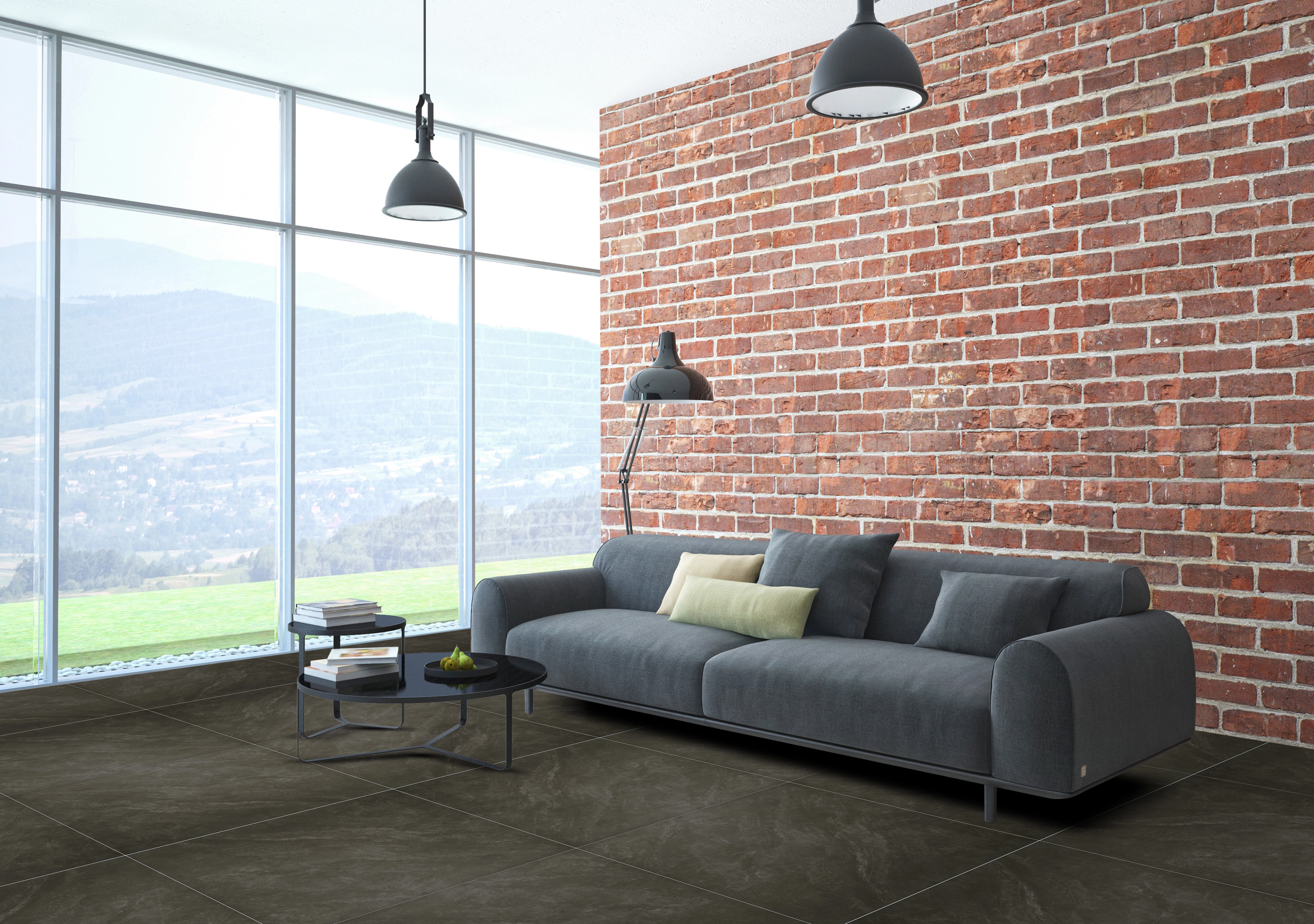 Geo Stone Schwarz 