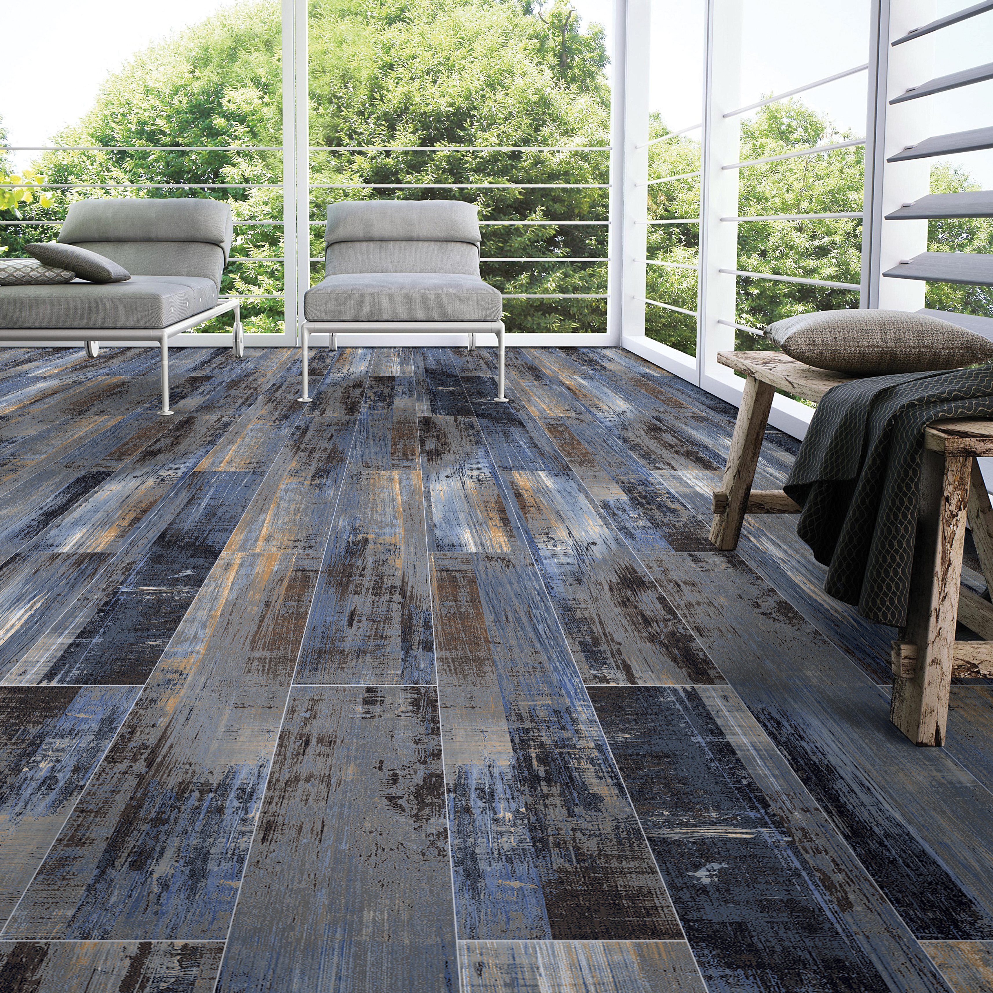 Paint Wood Azul 