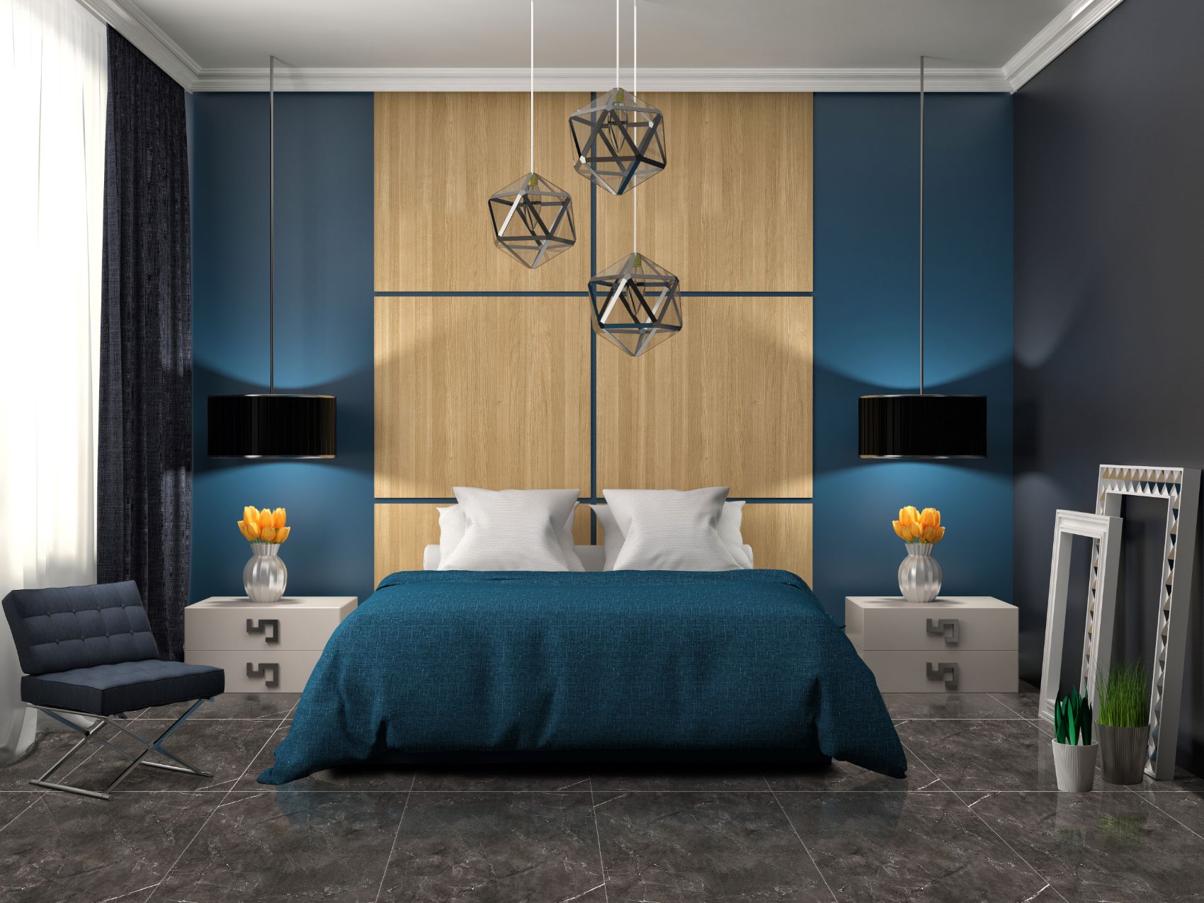 Premium marble Anthrazit 