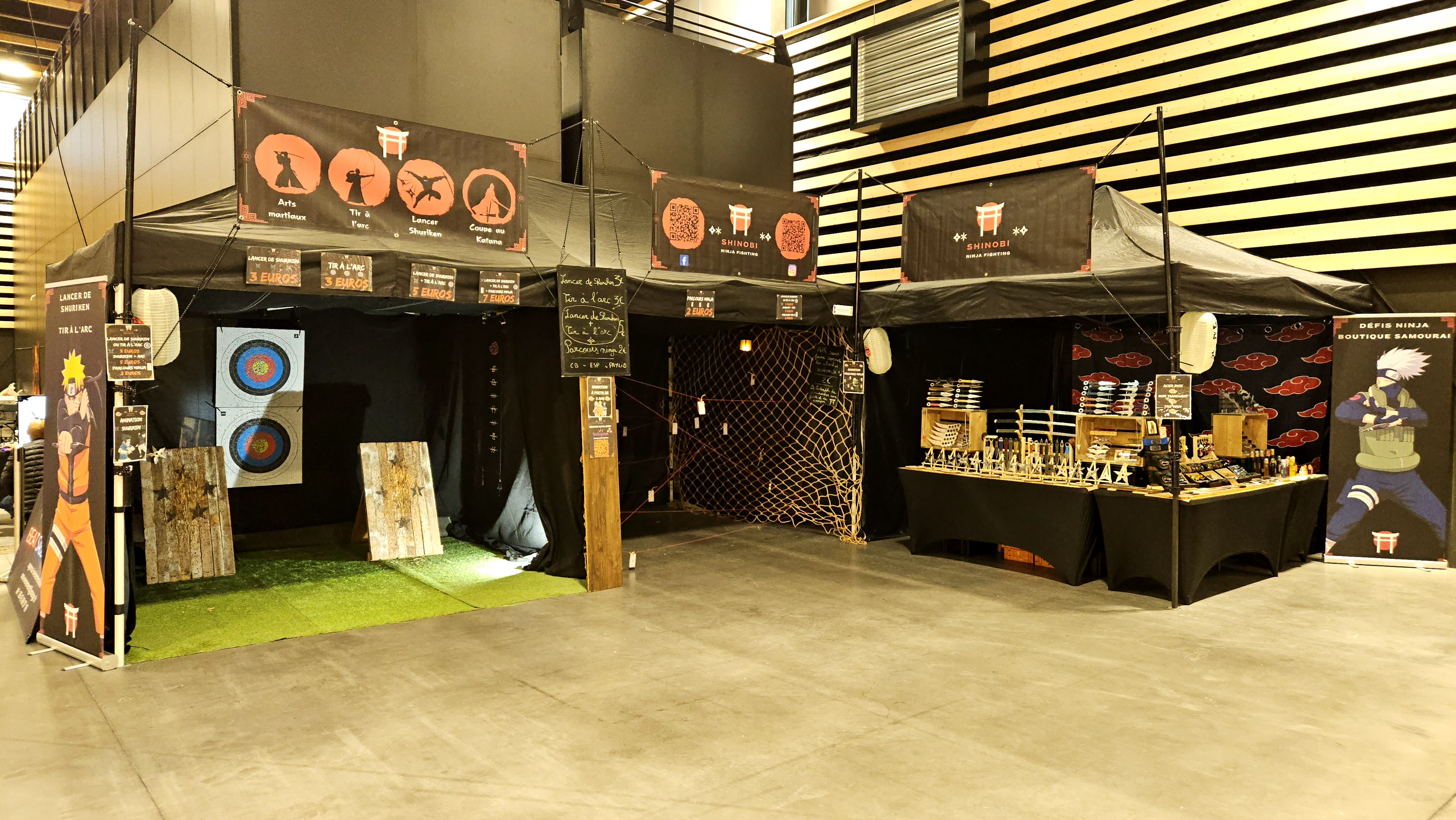 Shinobi ninja fighting