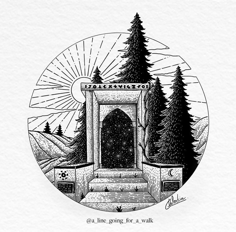 A_Line_Going_For_A_Walk