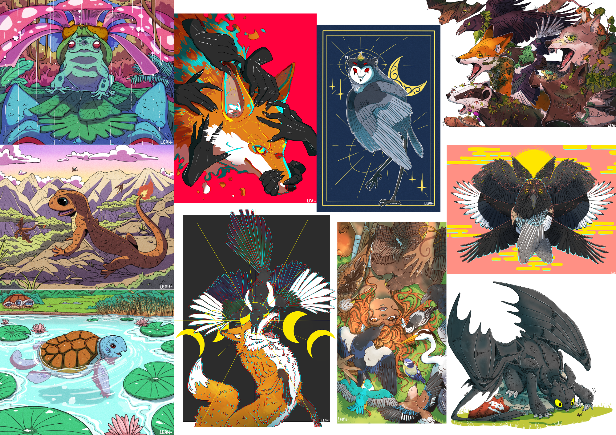 LEAH - Artiste Illustratrice