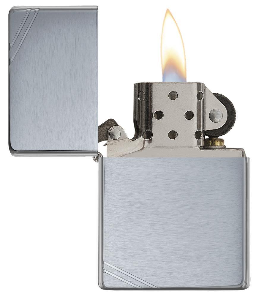 Zippo vintage br fin chrom