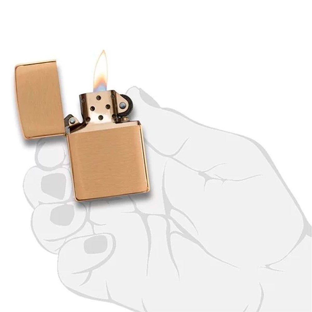 Zippo 168 br fin br armor heavy