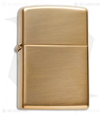Zippo 254b teg h pol brs w0/sb
