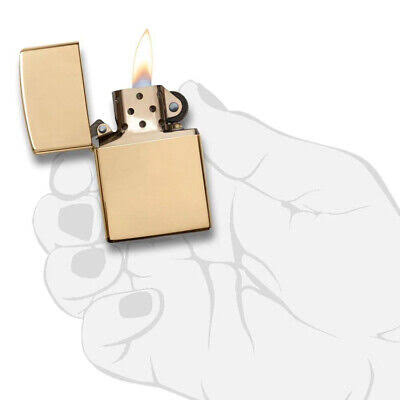 Zippo 254b teg h pol brs w0/sb