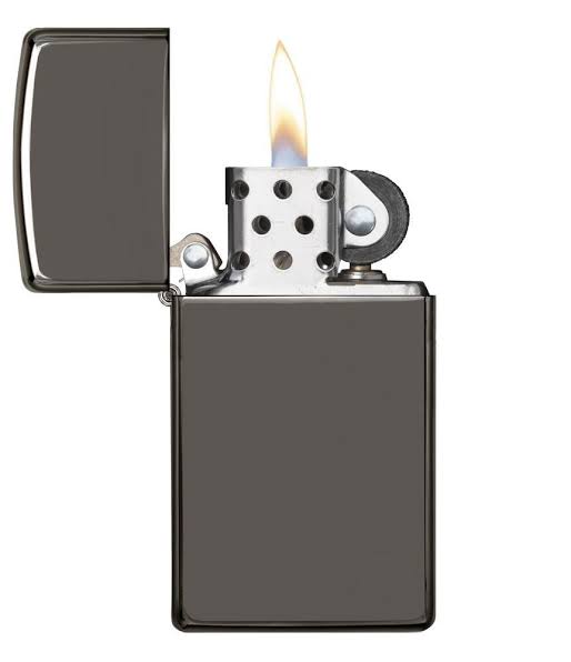 Zippo 20492 slim black ice