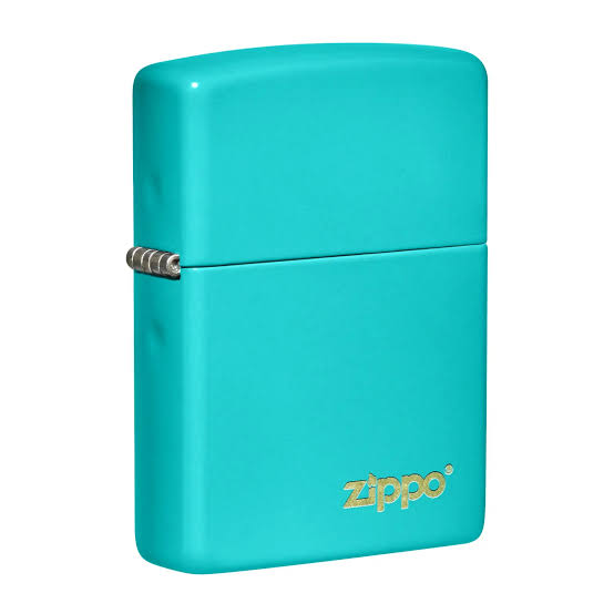Zippo-49454zl flat turquoise zippo lasere