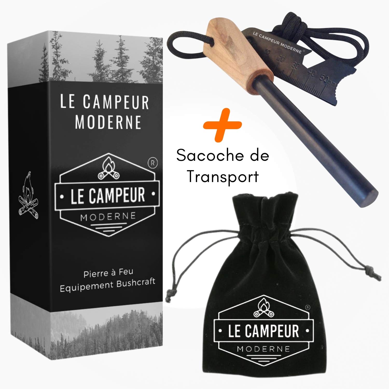 Le Campeur Moderne Pierre à Feu