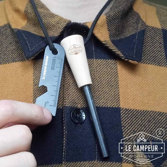 Le Campeur Moderne Pierre à Feu